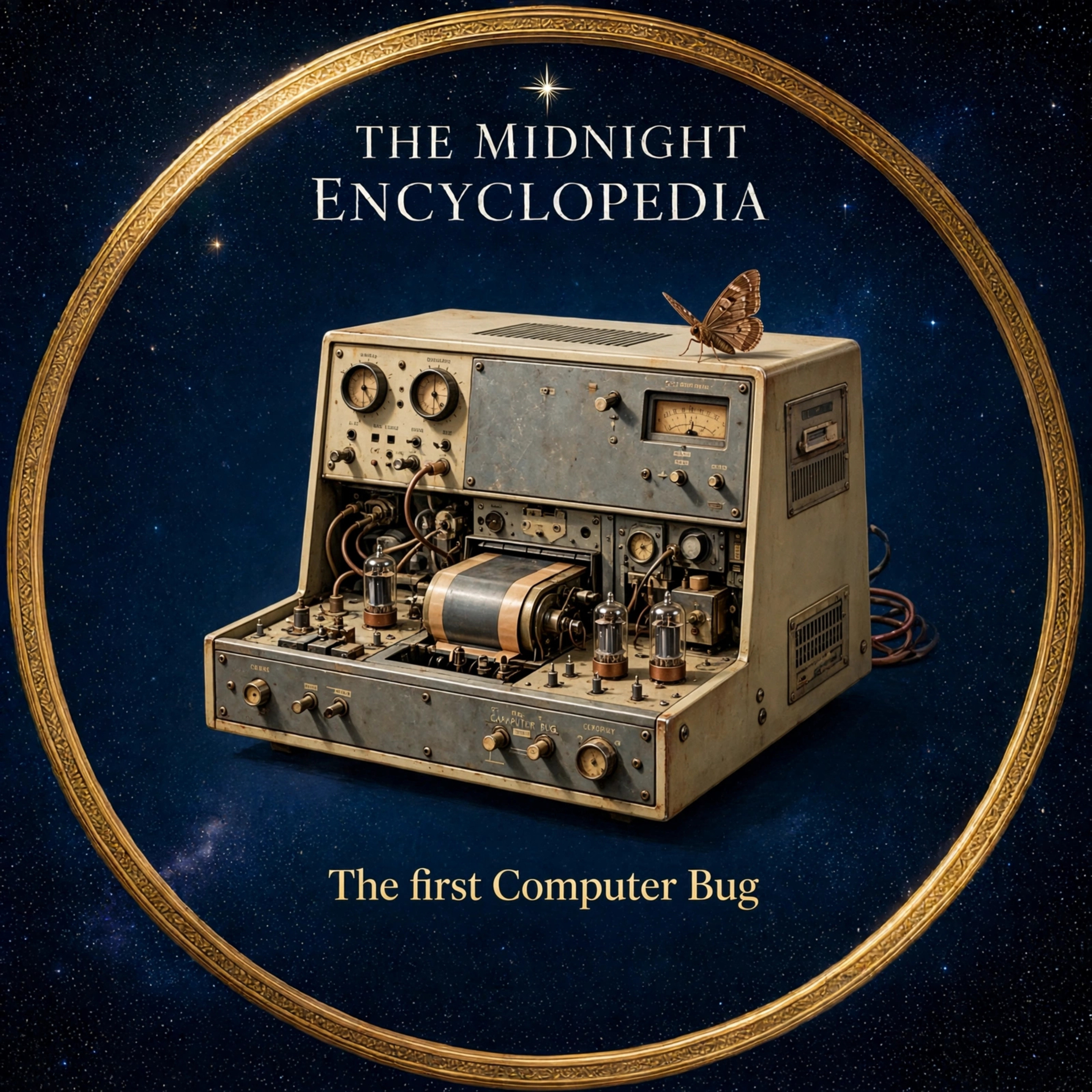 The First Computer Bug- soft spoken ASMR learning  episode artwork
