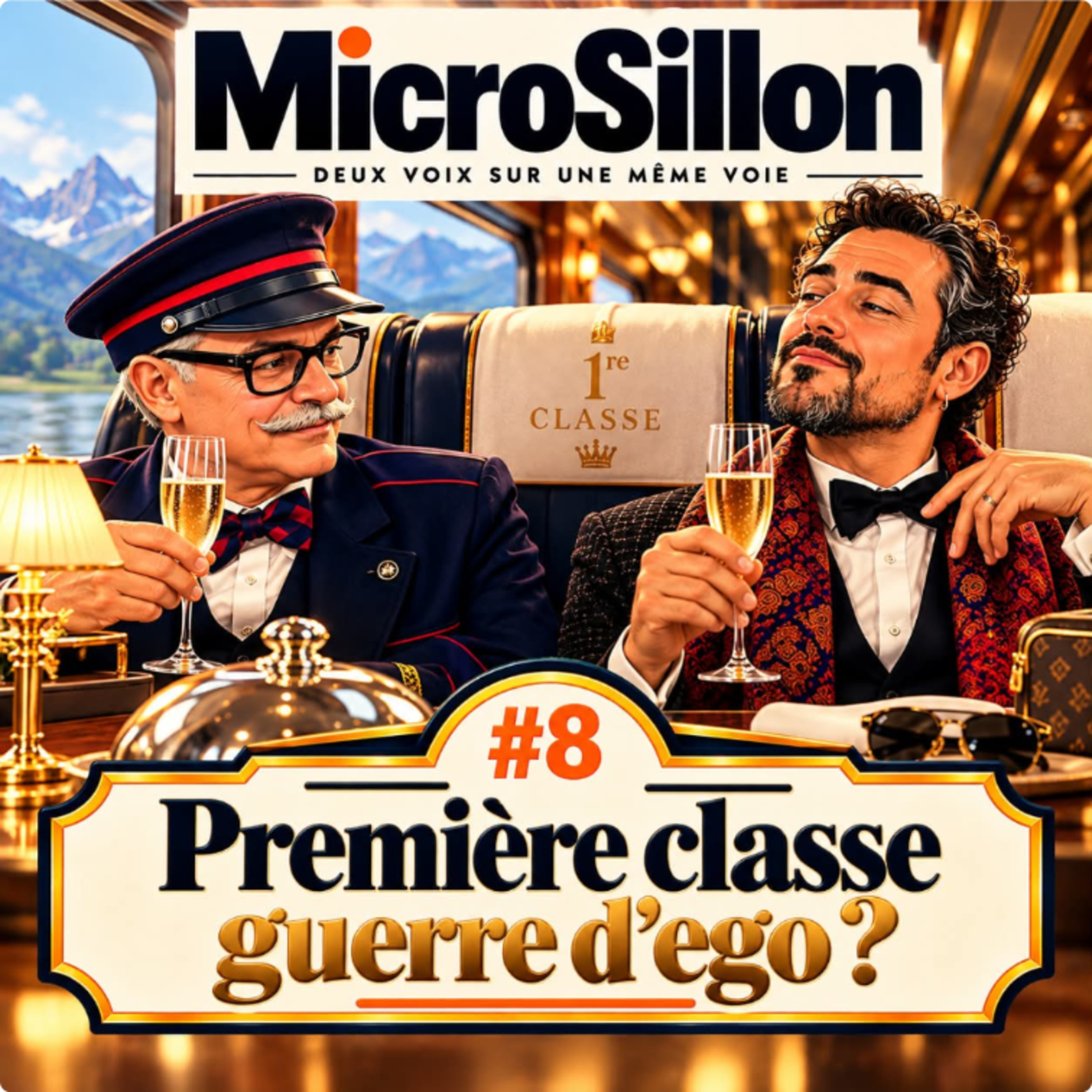 # 8 : Première classe, guerre d'ego  episode artwork
