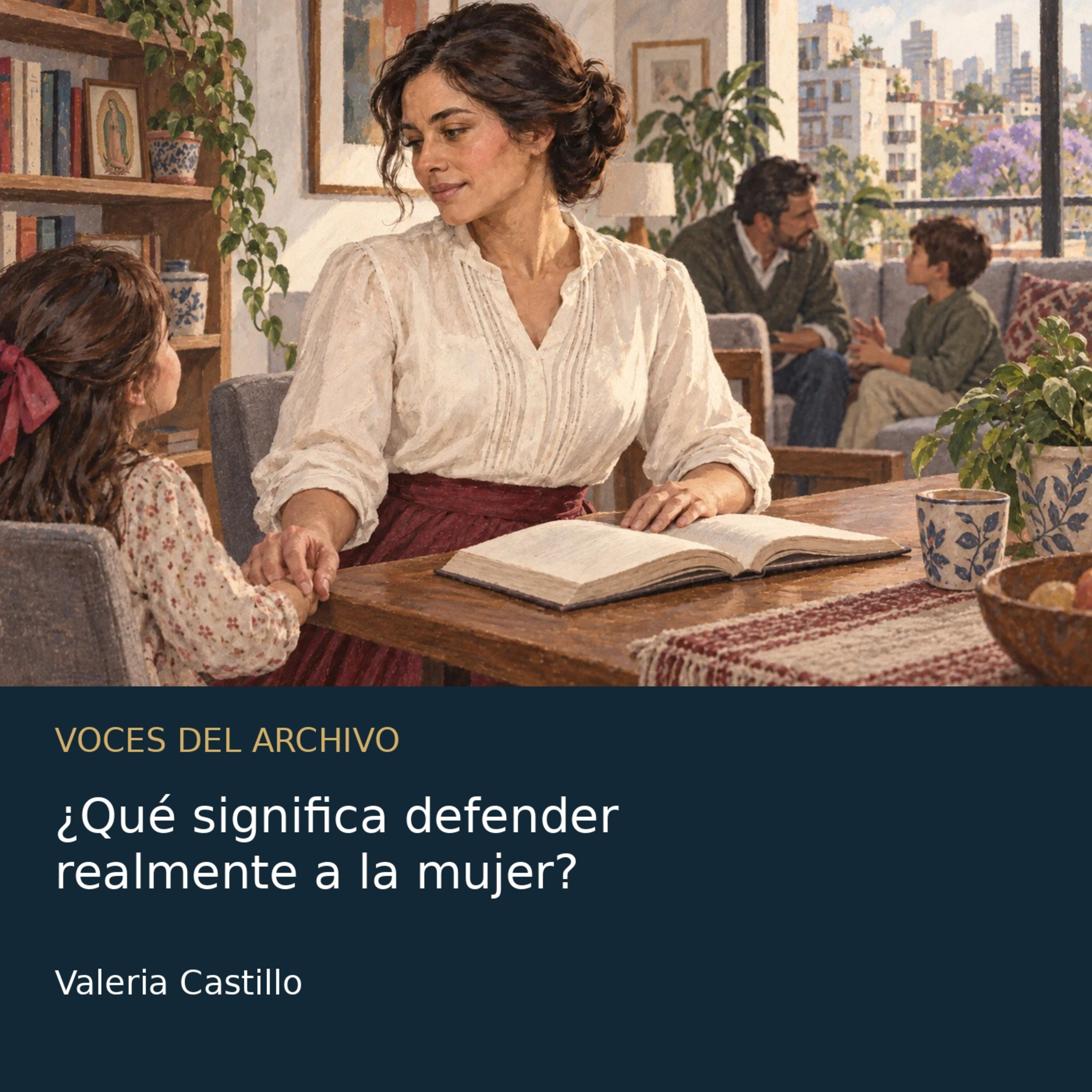 Cabeza clara, voz de mujer y corazón de madre | Valeria Castillo