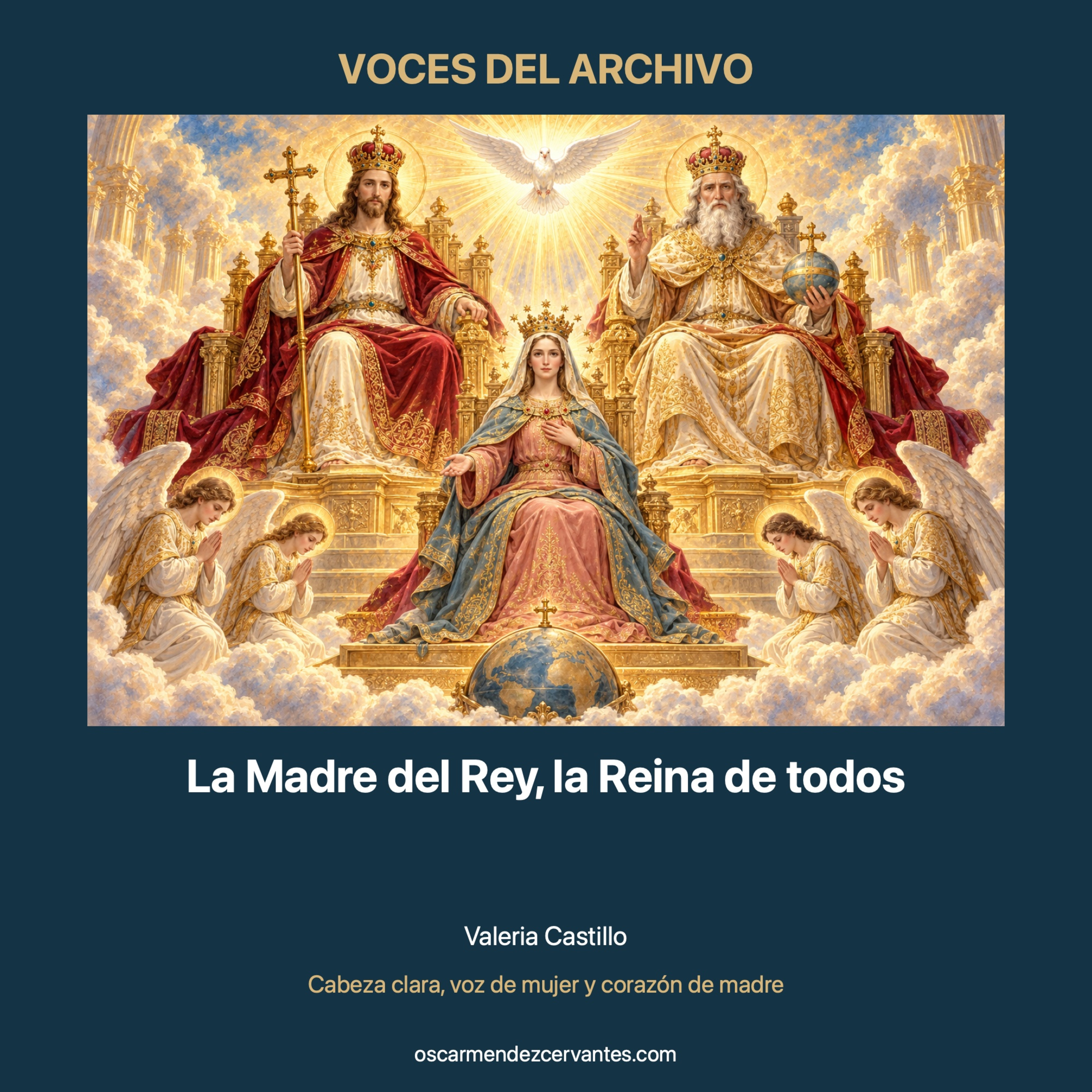 Cabeza clara, voz de mujer y corazón de madre | Valeria Castillo