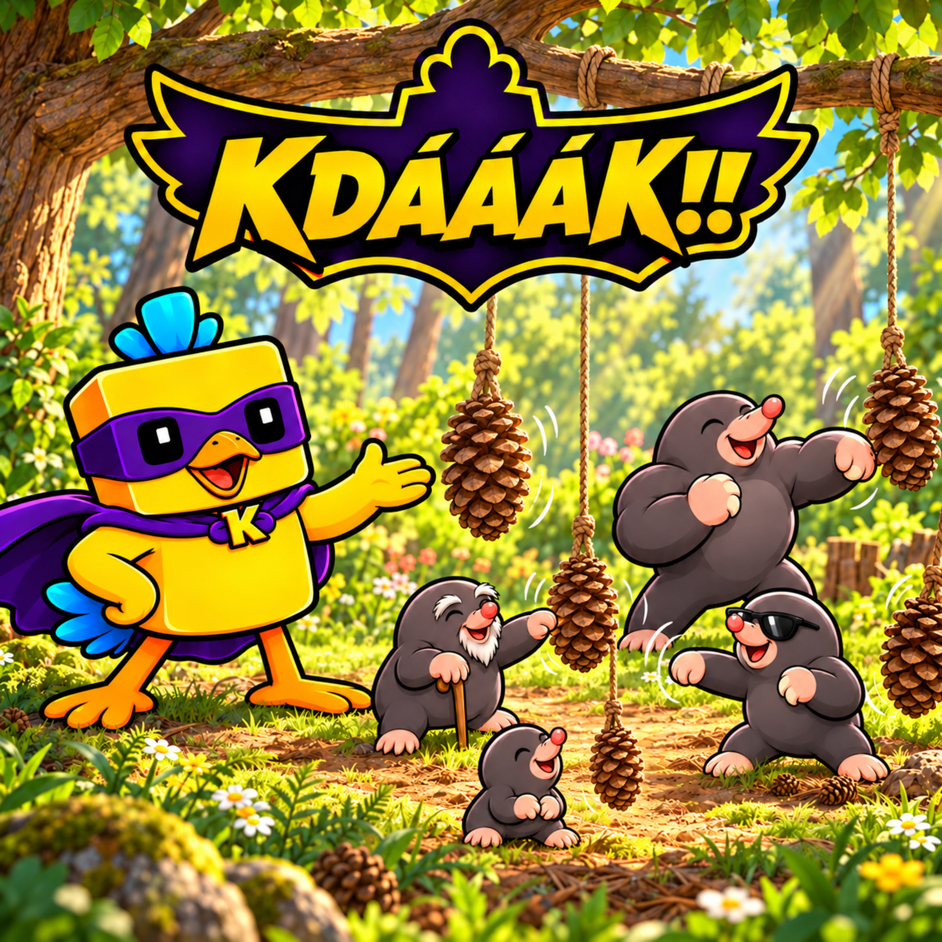 Kdákman - případy kuřecího superhrdiny