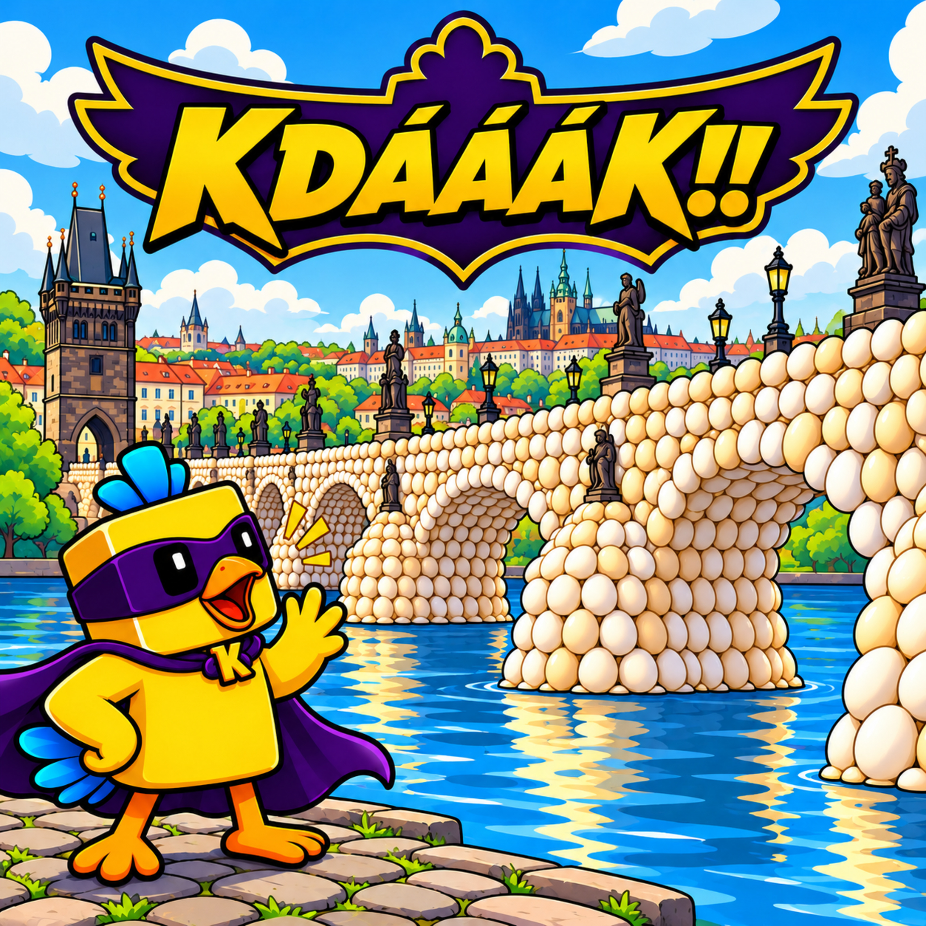 Kdákman - případy kuřecího superhrdiny