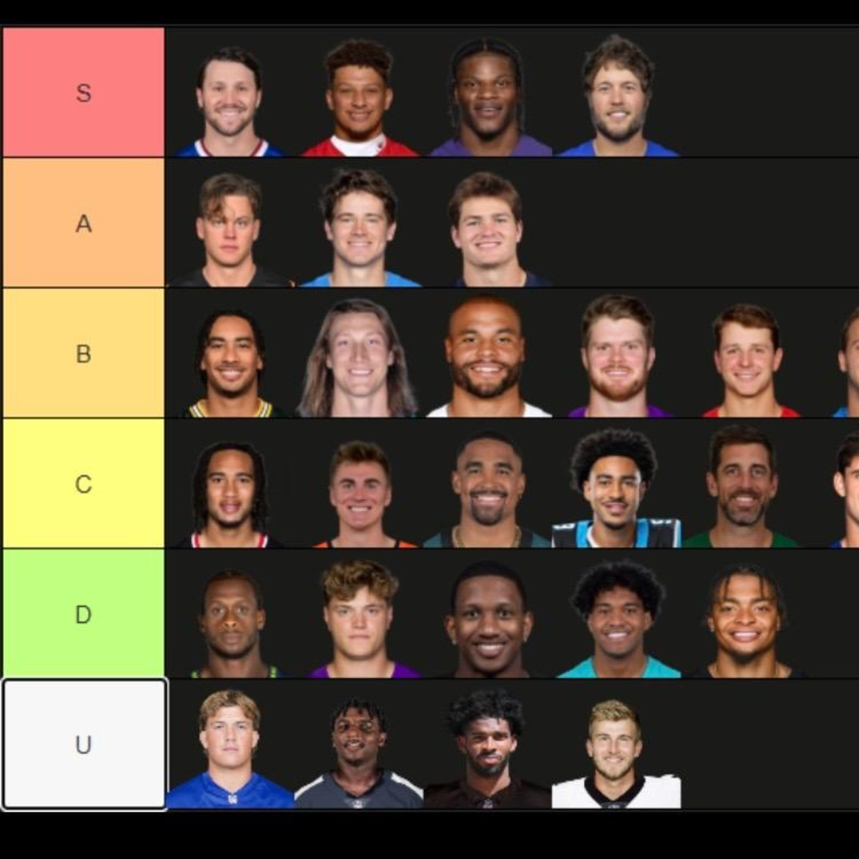 Tier ranking 2025 QBs and Bears playoff hopes episode artwork