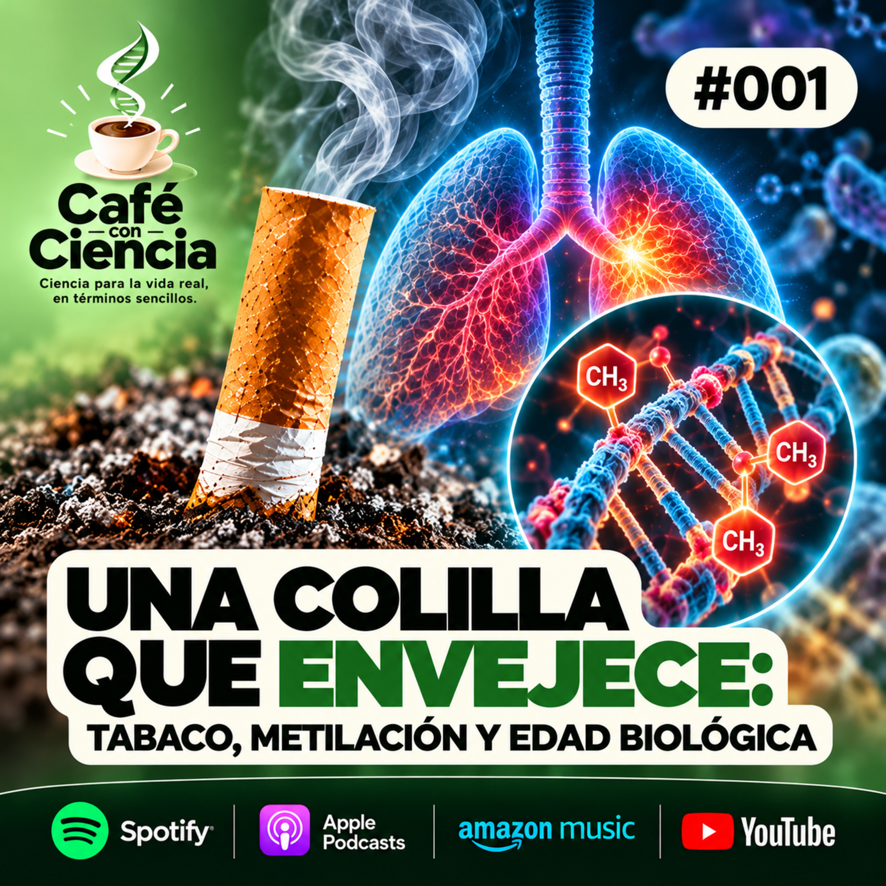 Portada de Café con Ciencia: Del paper a la vida real