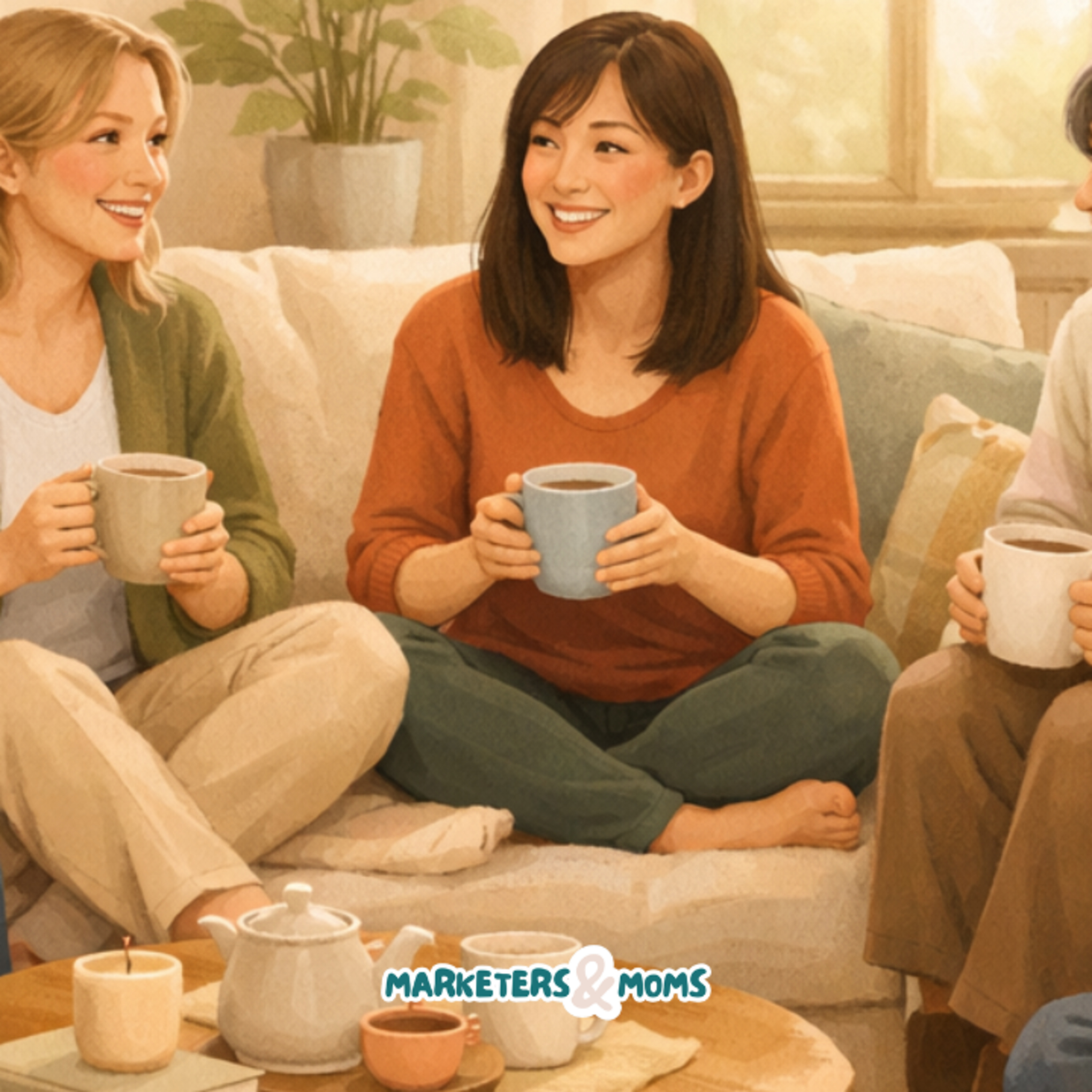 Building a Supportive Mom Group Chat | M&M episode artwork