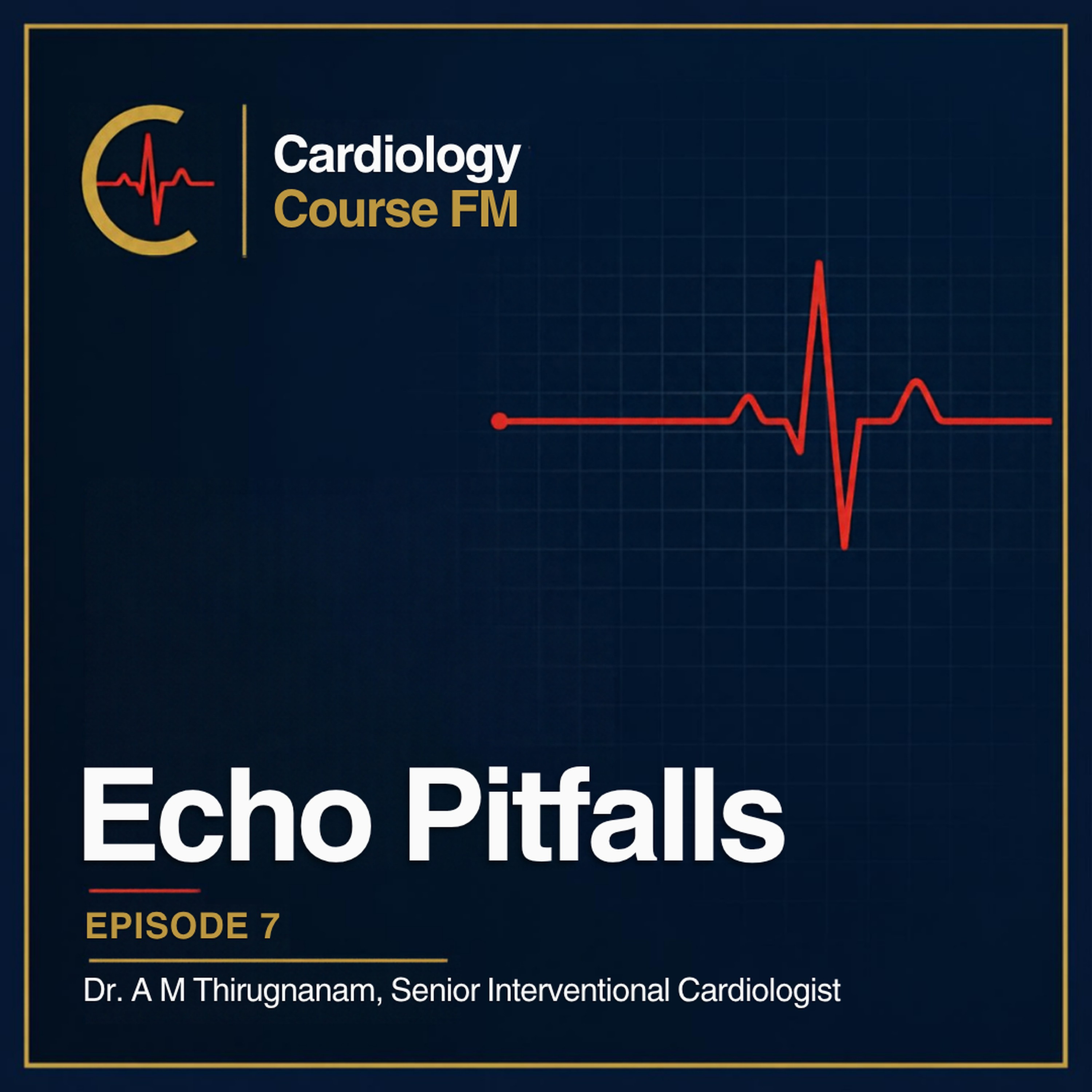 Cardiology Course FM Episode 7: Echo Pitfalls — Mistakes in Performing, Interpreting and Reporting Echocardiography, and How to Avoid Them