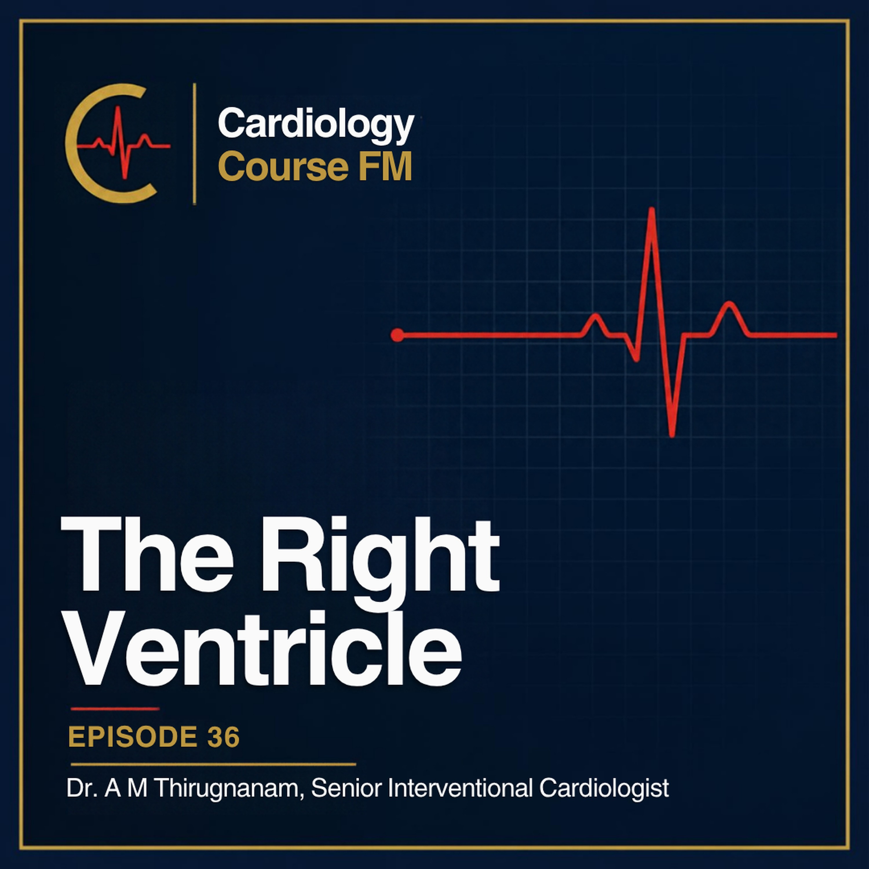 Cardiology Course FM Episode 36: The Right Ventricle: The Most Ignored Chamber in Cardiology