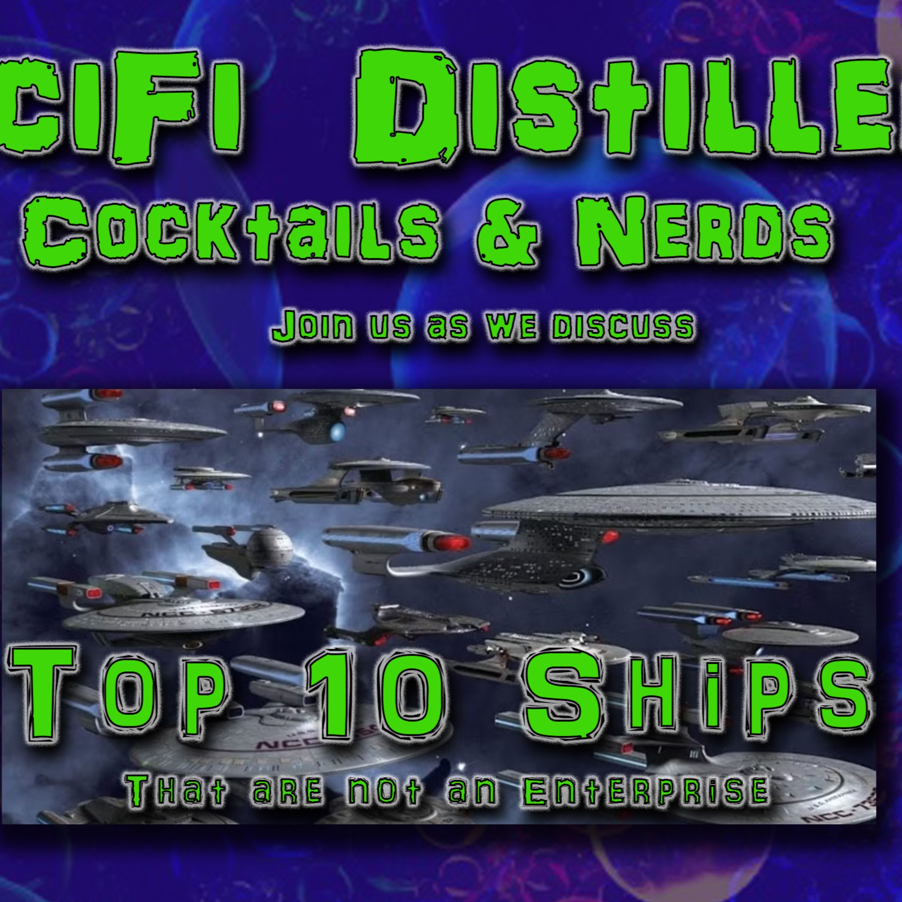 Top 10 Star Trek ships NOT the Enterprise episode artwork
