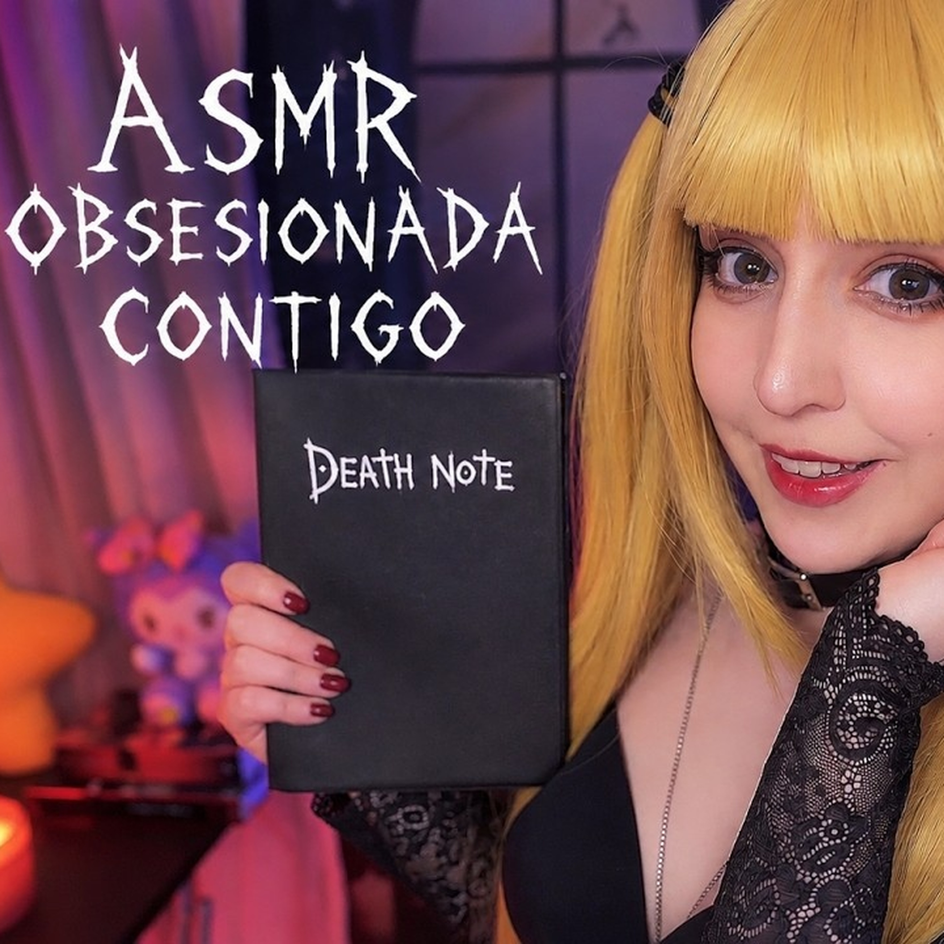Obsesionada contigo - Misa Amane Roleplay, sonidos de lluvia: Death Note Cosplay