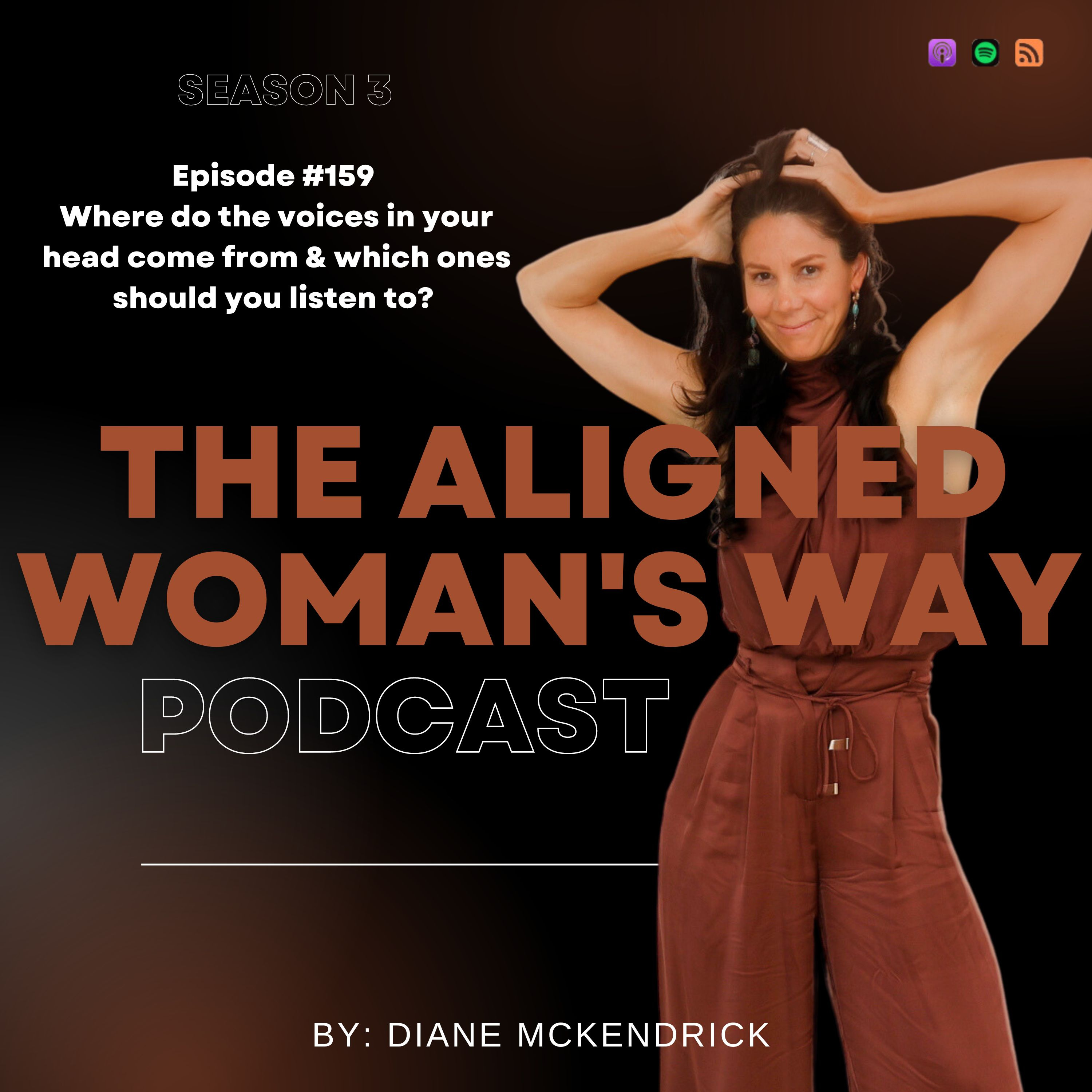 #159 Where do the voices in your head come from & which ones should you listen to? 