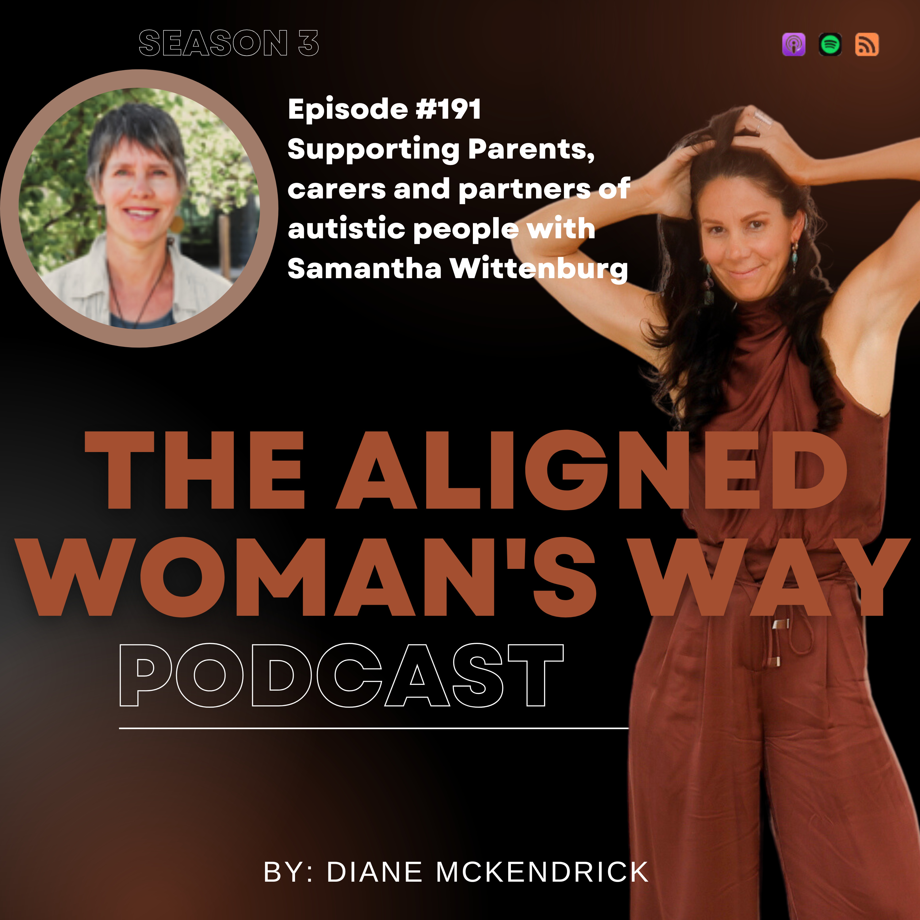 # 191 Supporting Parents, carers and partners of autistic people with Samantha Wittenburg