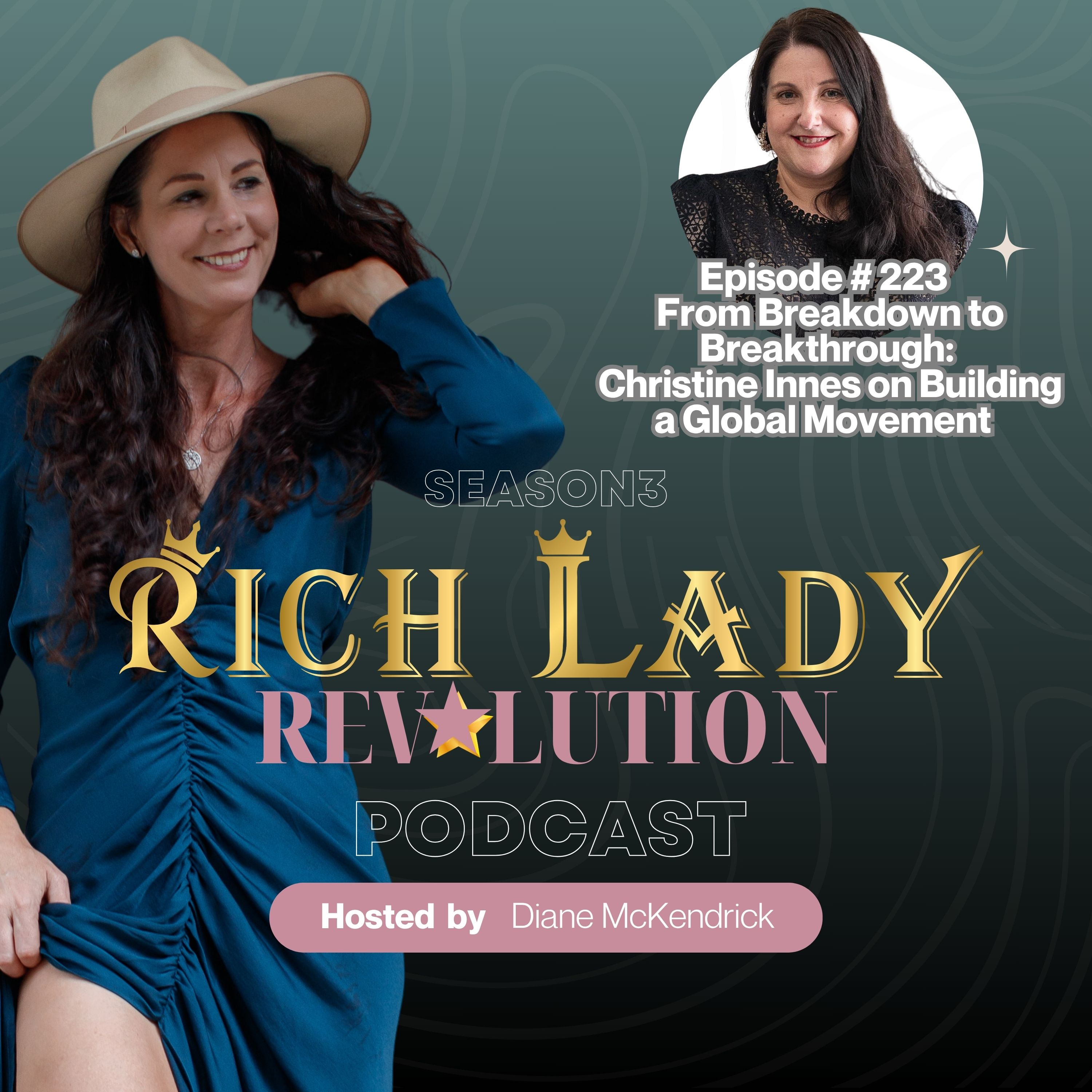 #223 From Breakdown to Breakthrough: Christine Innes on Building a Global Movement episode artwork