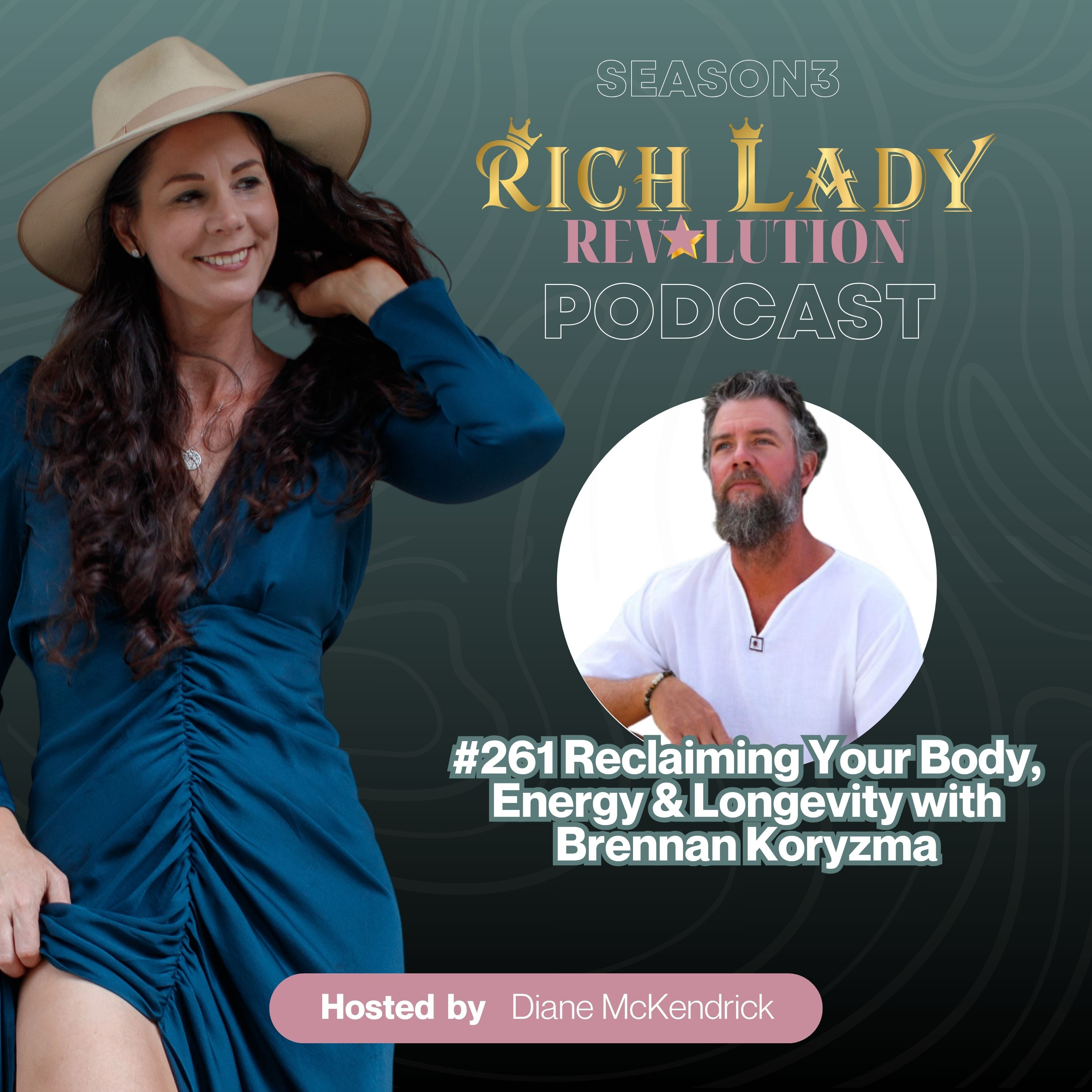 #261 Reclaiming Your Body, Energy & Longevity with Brennan Koryzma episode artwork