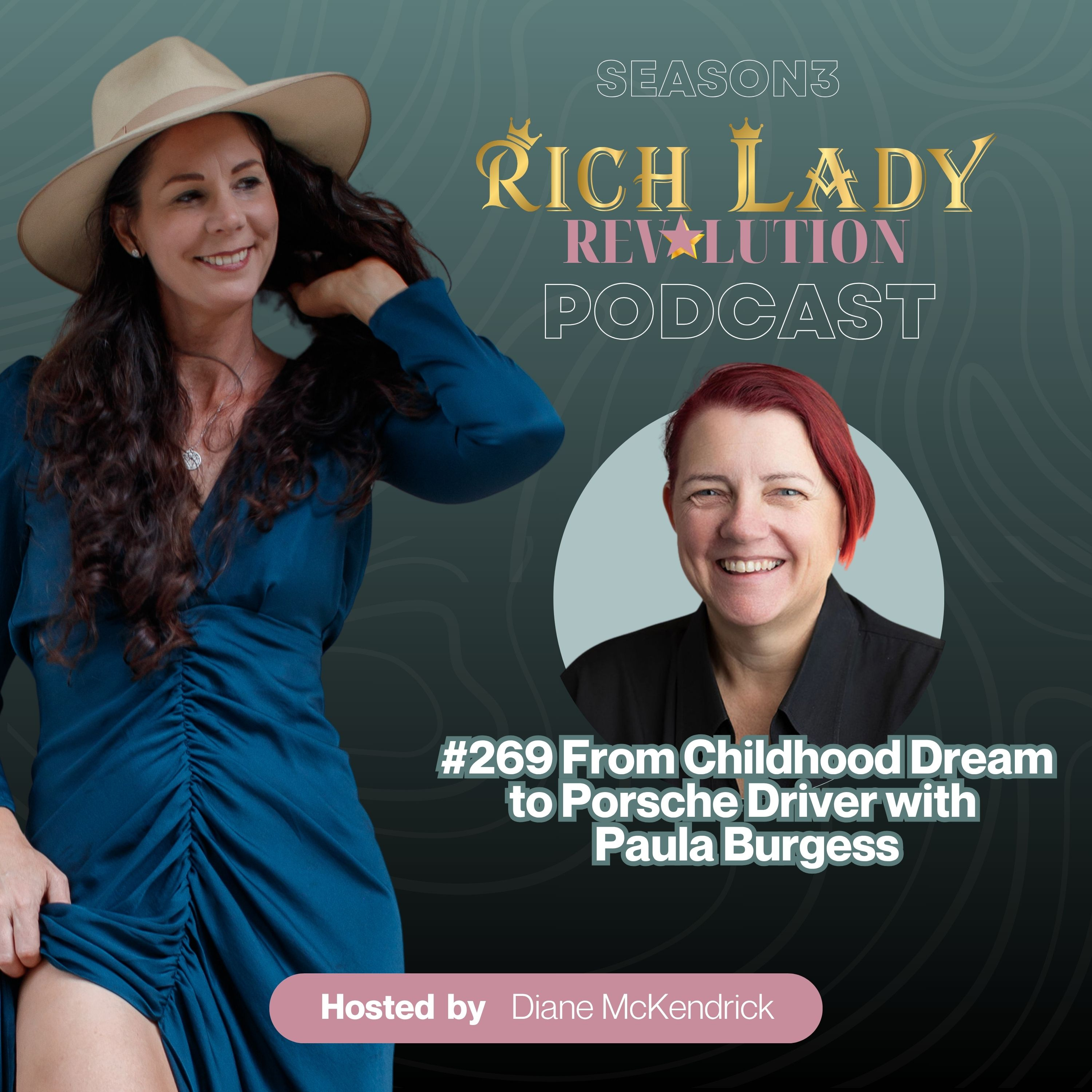 #269 From Childhood Dream to Porsche Driver with Paula Burgess episode artwork