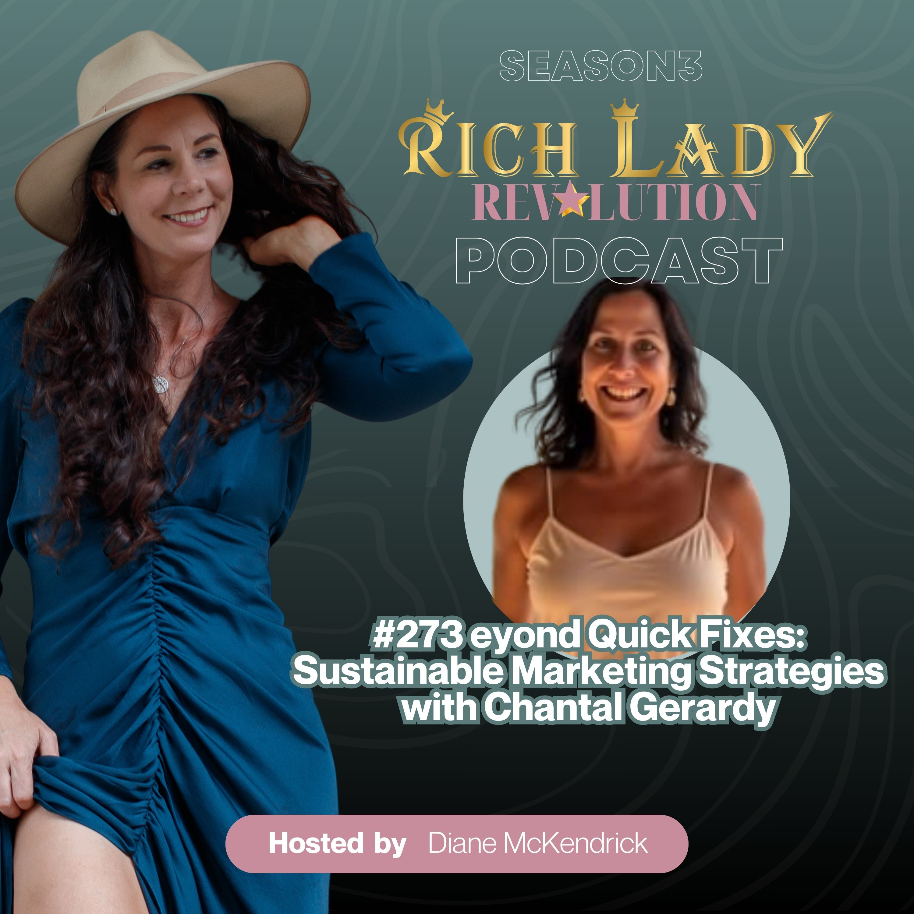 #273 Beyond Quick Fixes: Sustainable Marketing Strategies with Chantal Gerardy episode artwork