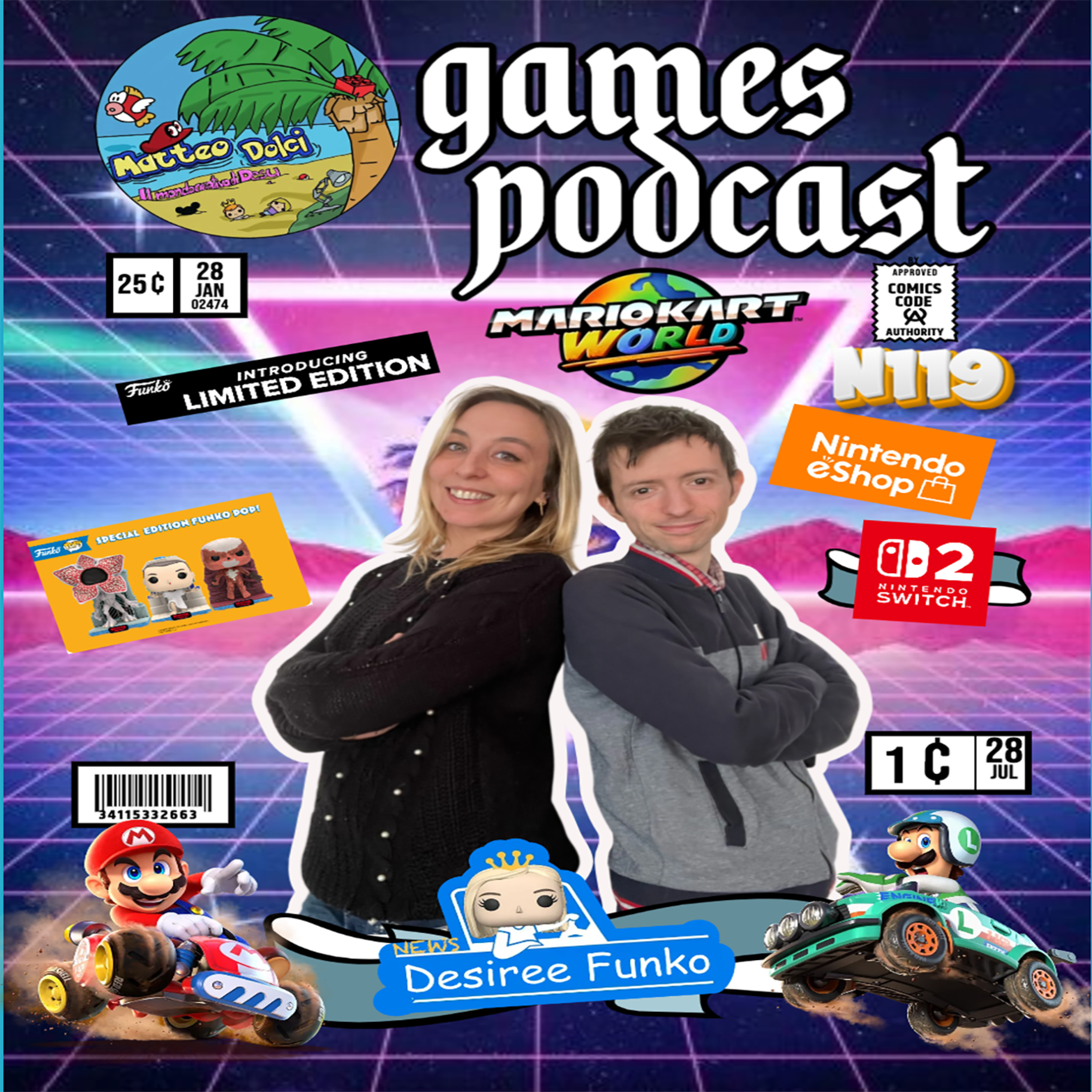 Matteo Dolci Games Podcast N119 25/04/25 episode artwork