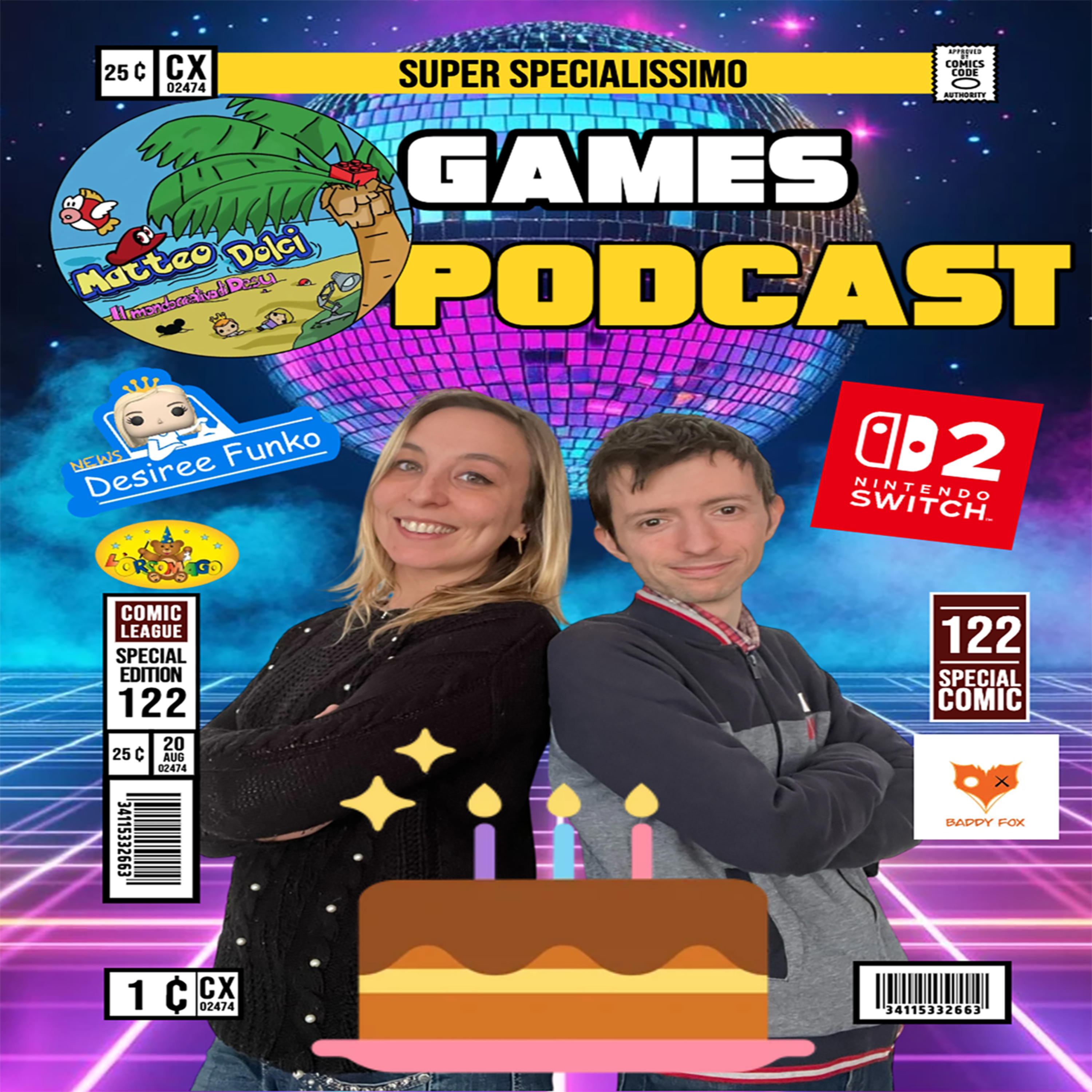 Matteo Dolci Games Podcast n122 30/05/25 episode artwork