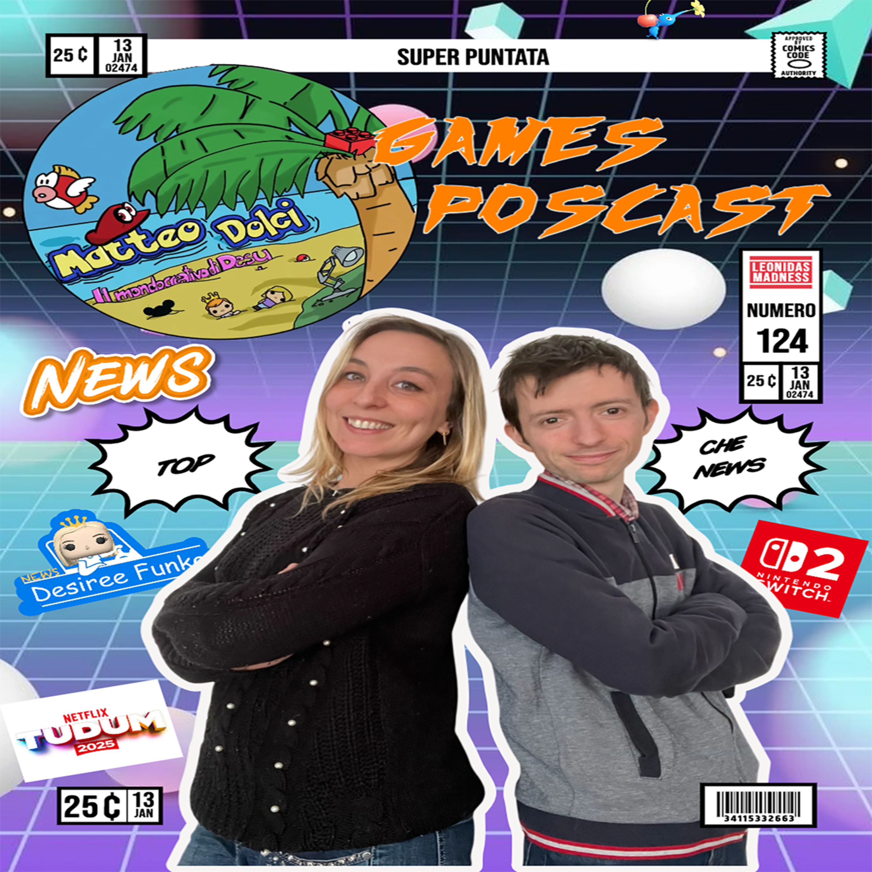 Matteo Dolci Games Podcast n124 13/06/25 episode artwork
