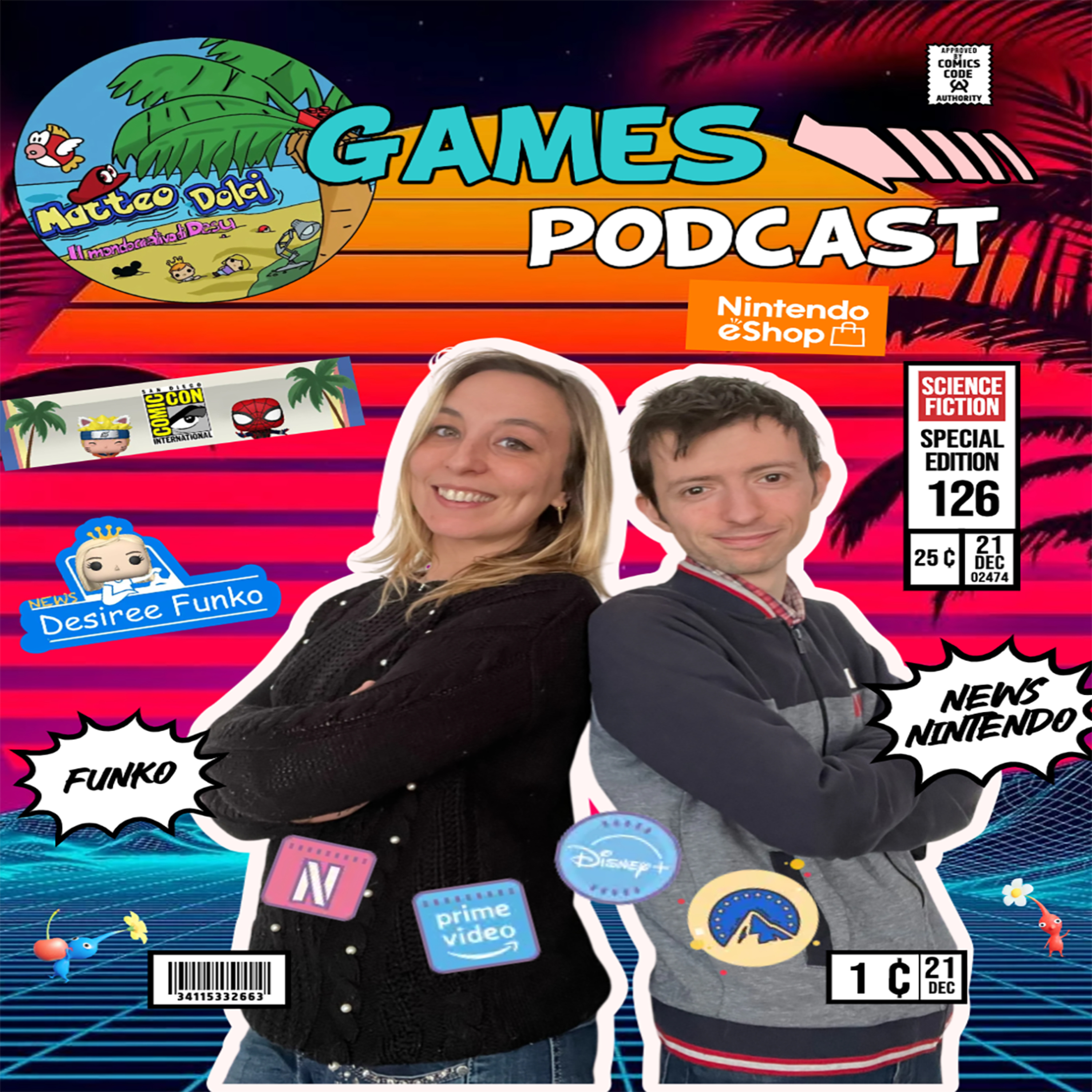 Matteo Dolci Games Podcast N126 04/07/25 episode artwork