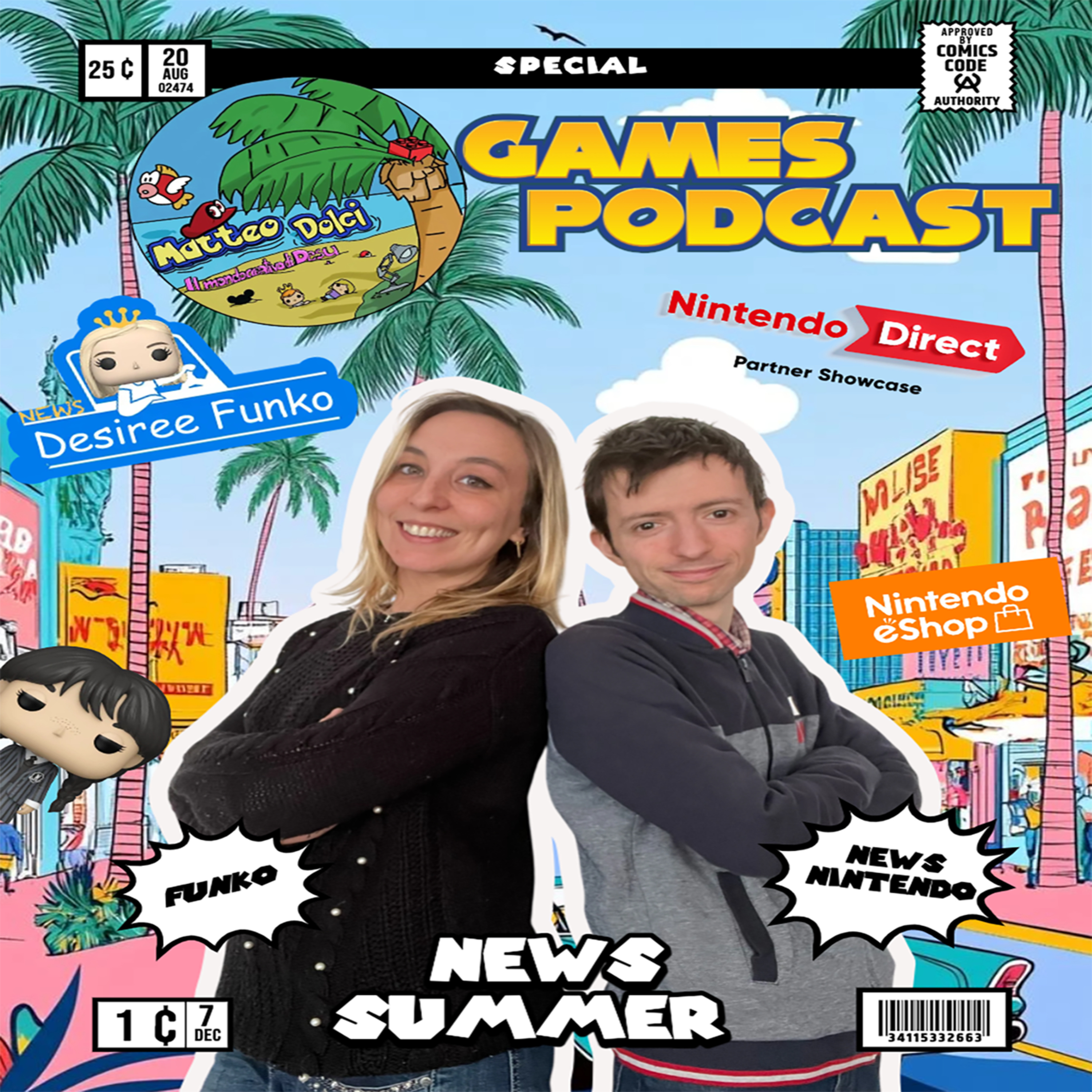 Matteo Dolci Games Podcast n127 01/08/25 episode artwork