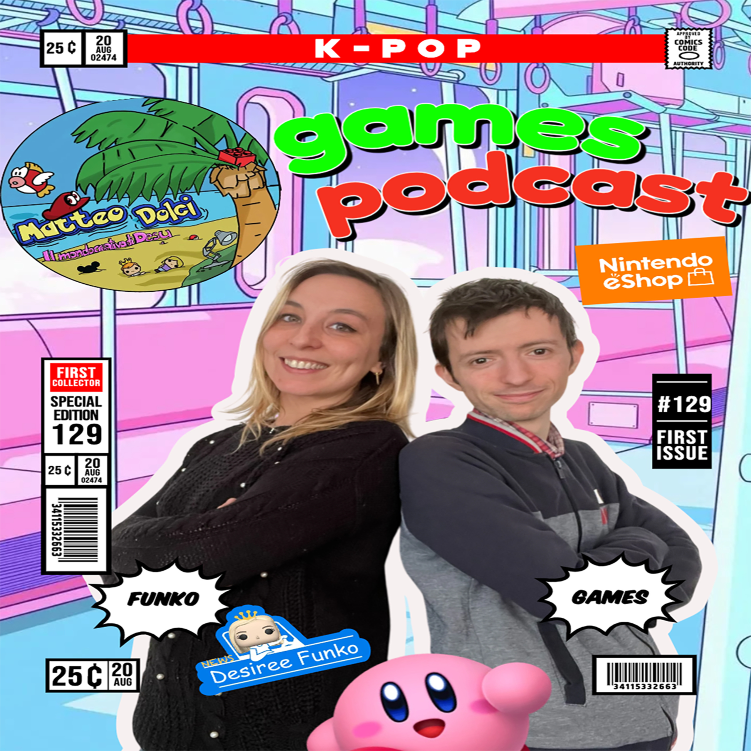 Matteo Dolci Games Podcast 129 29/08/25 episode artwork