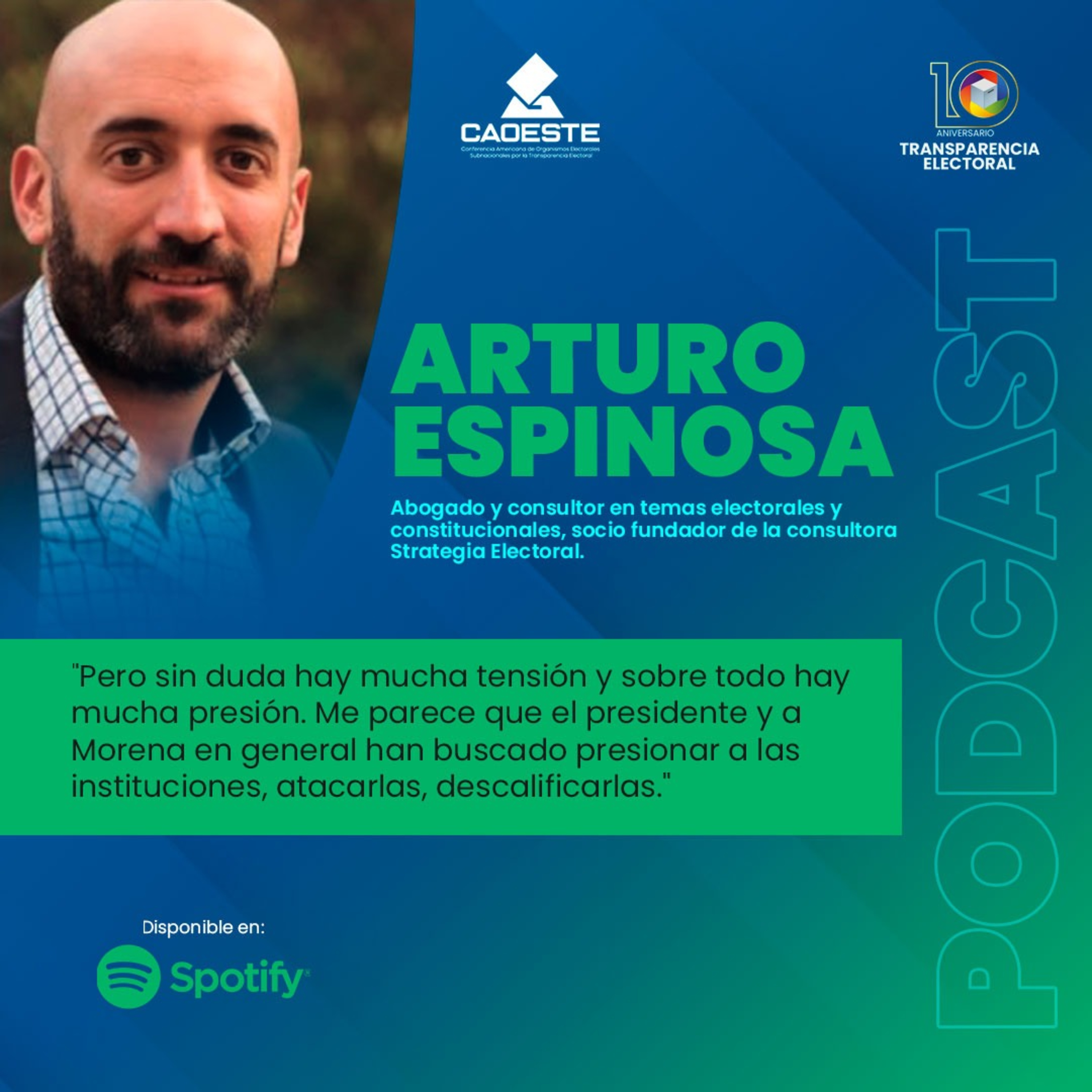 Podcast de CAOESTE - Entrevista a Arturo Espinosa episode artwork