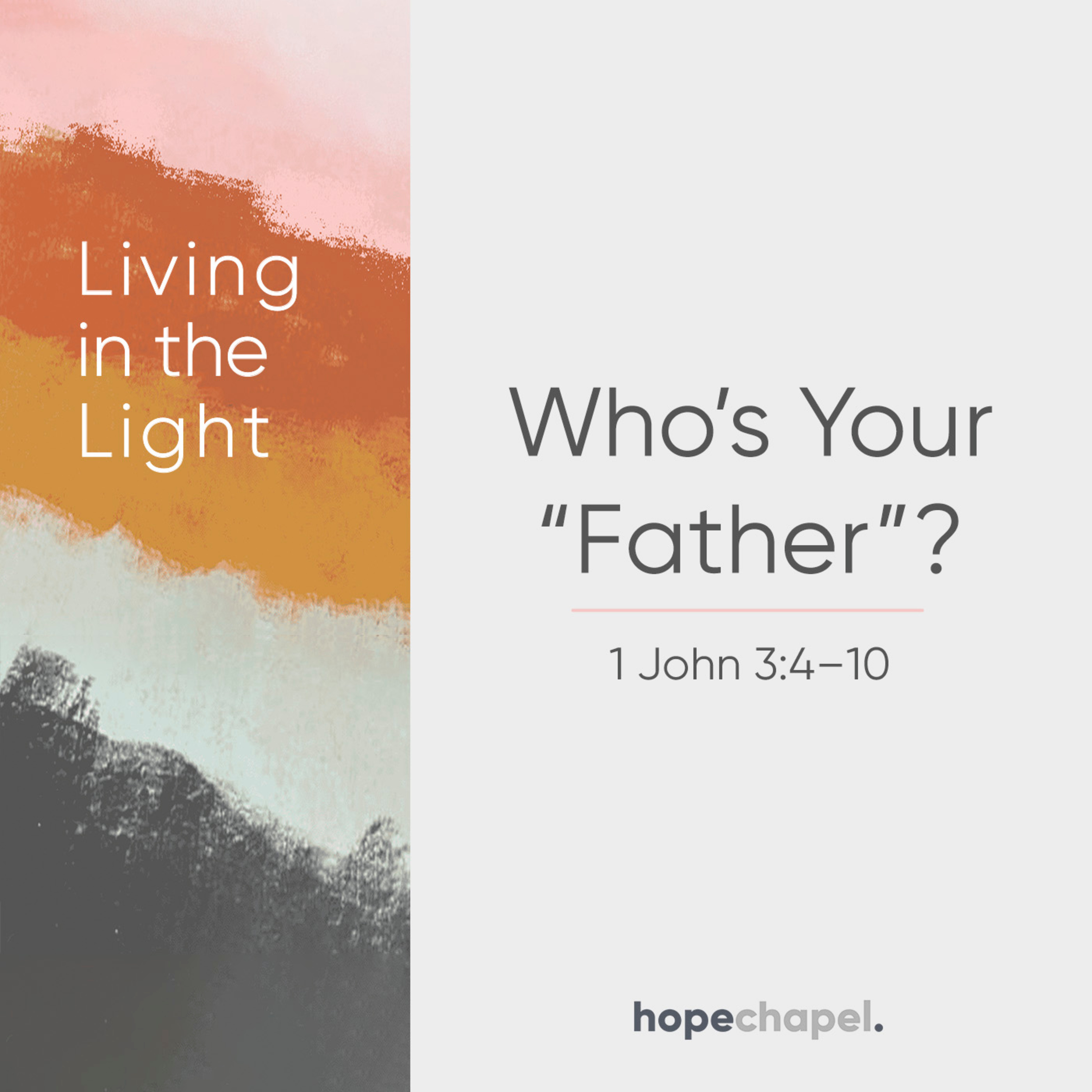 Who’s your “Father”?
