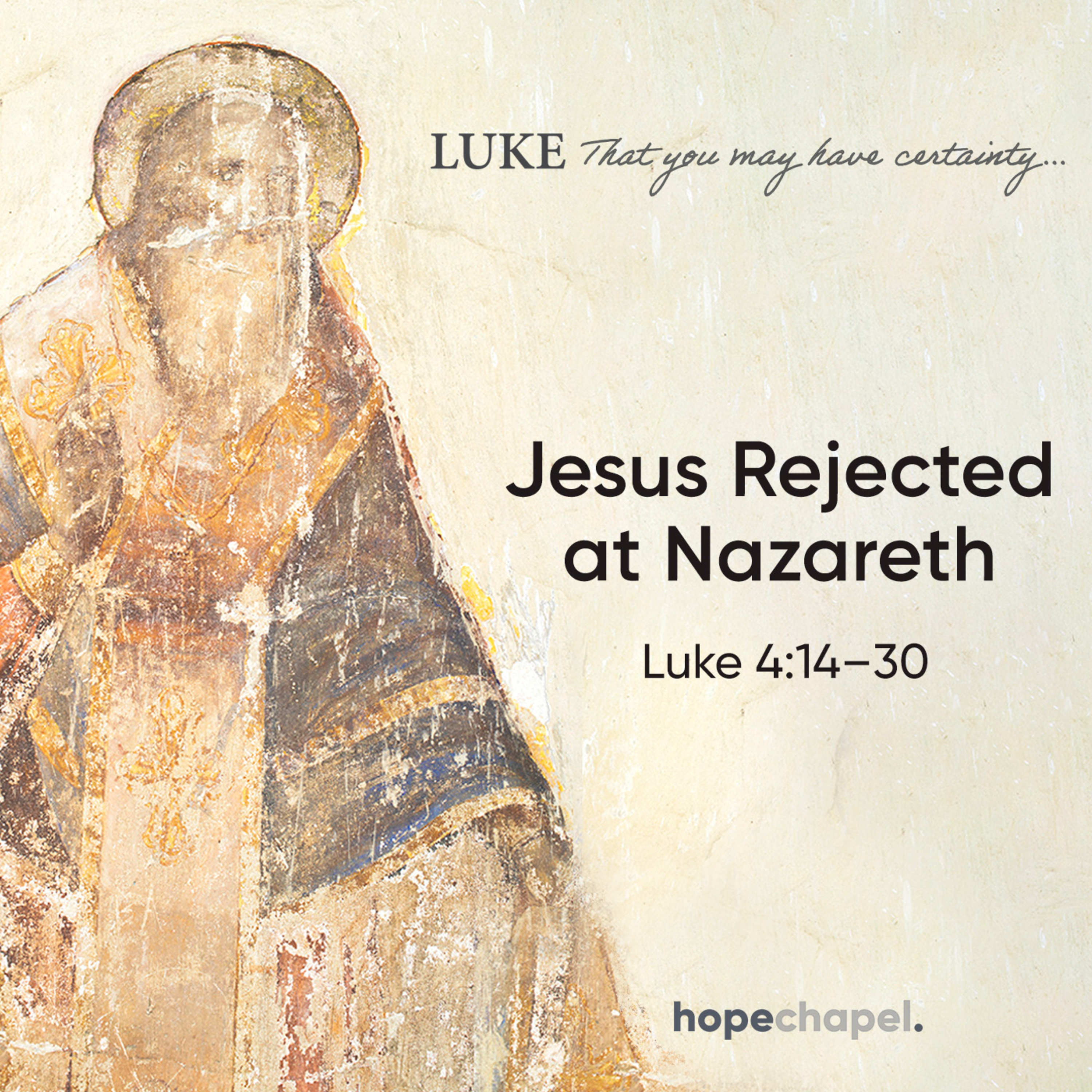 Jesus Rejected at Nazareth