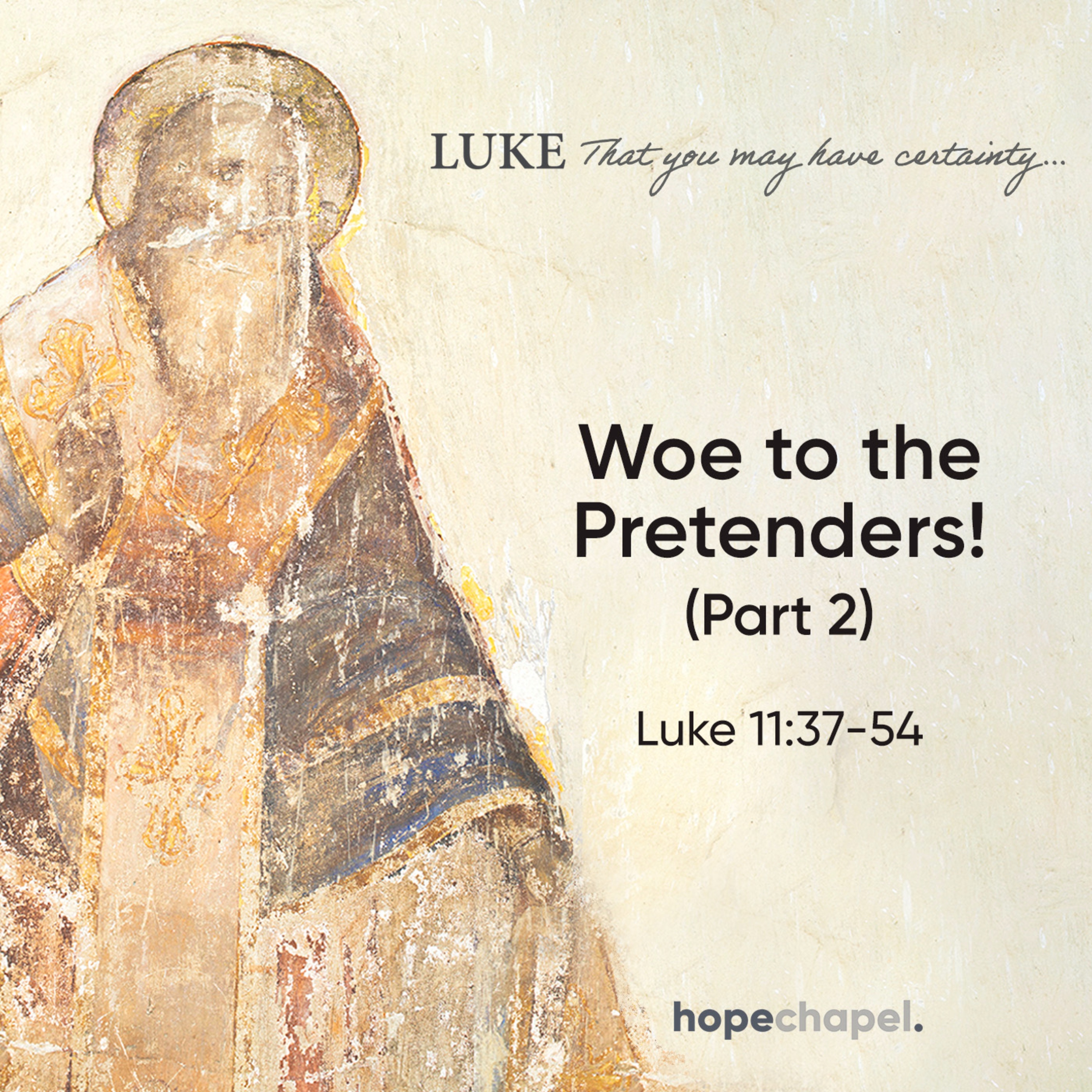 Woe to the Pretenders!, Part 2