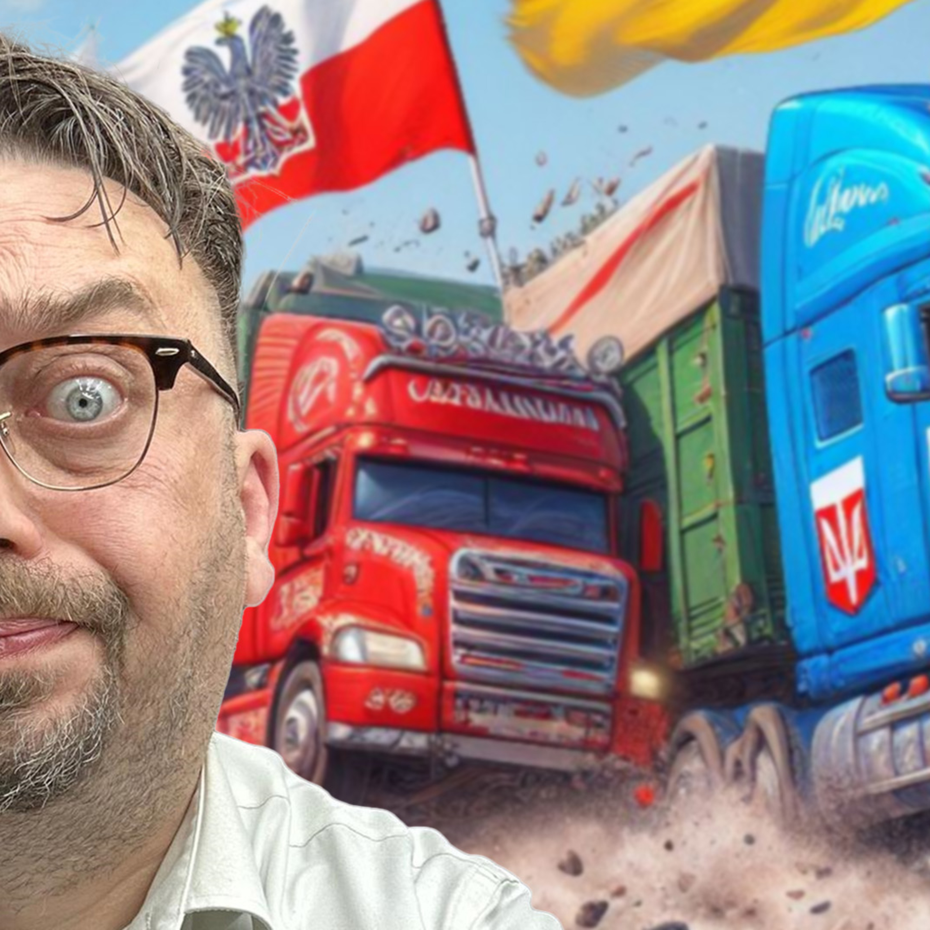 Blokada granicy z Ukrainą - kto za nią stoi, ile potrwa spór? episode artwork