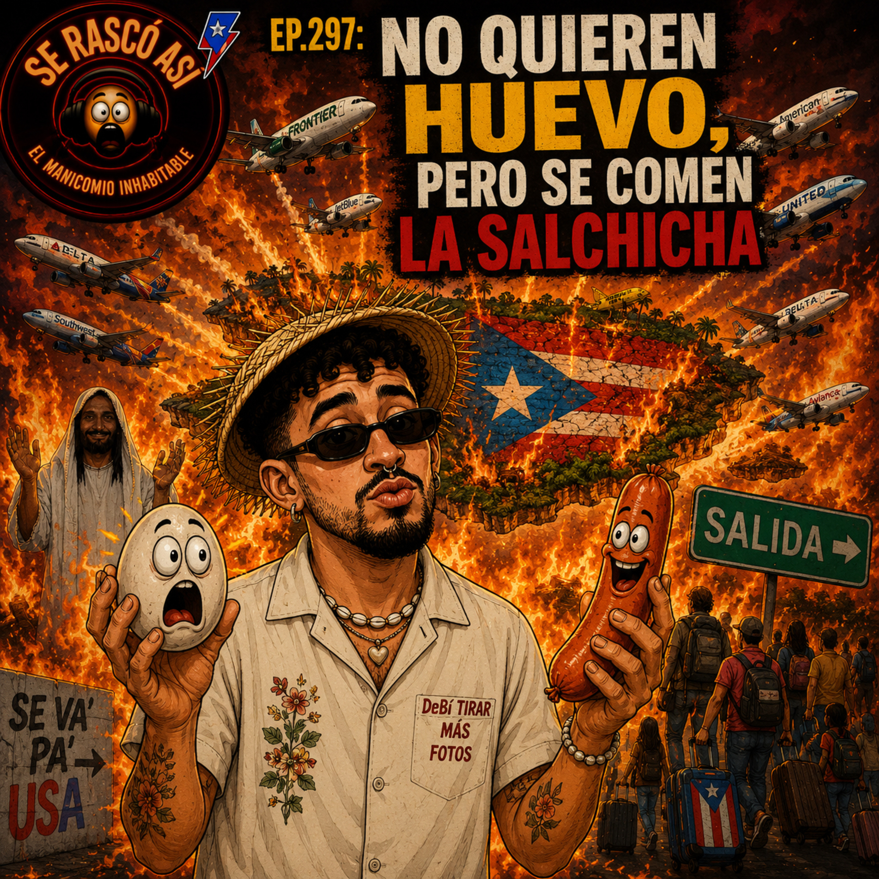 Ep.297: No Quieren Huevo, Pero Se Comen La Salchicha episode artwork