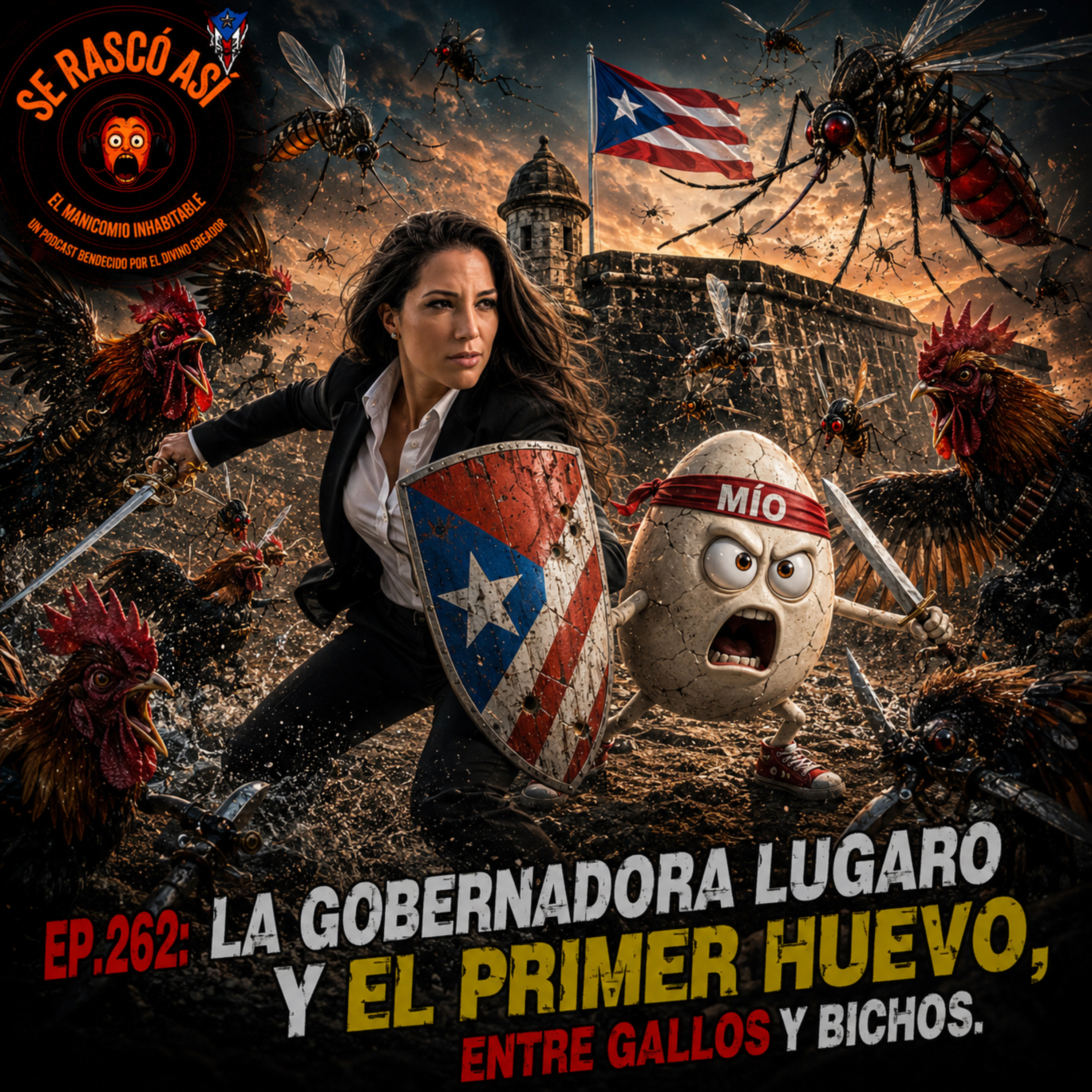 Ep.262: La Gobernadora Lugaro y el Primer Huevo,entre Gallos y Bichos. episode artwork
