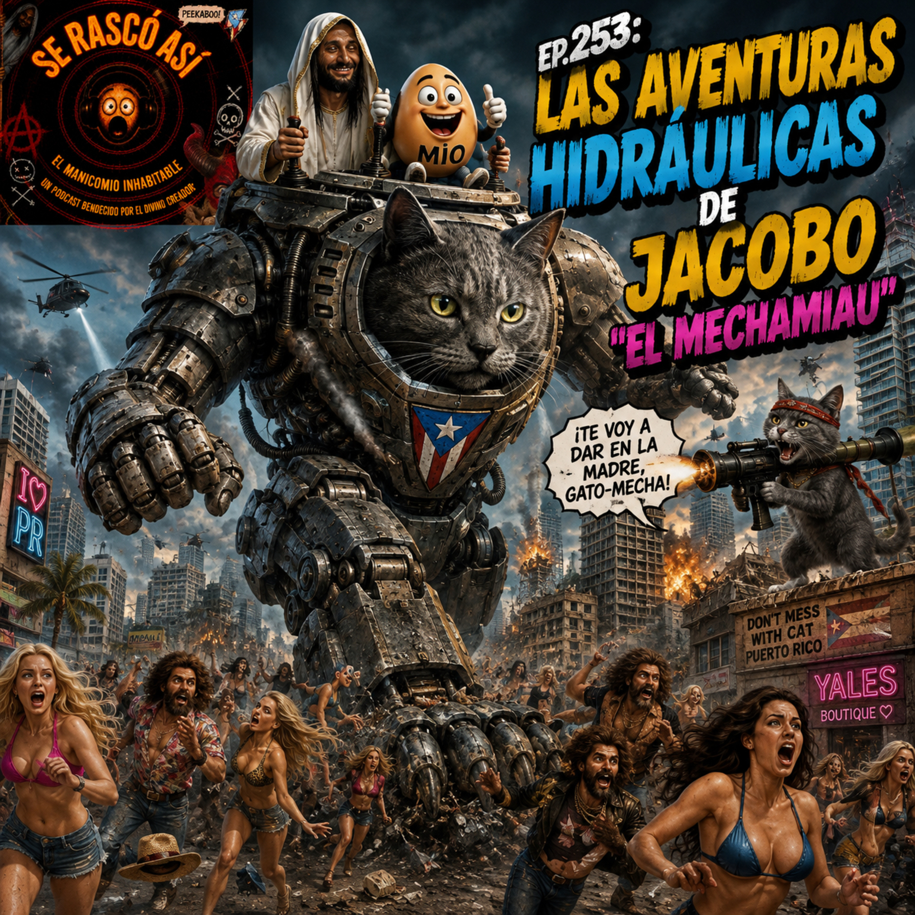 Ep.253: Las Aventuras Hidráulicas De Jacobo “El MechaMiau” episode artwork