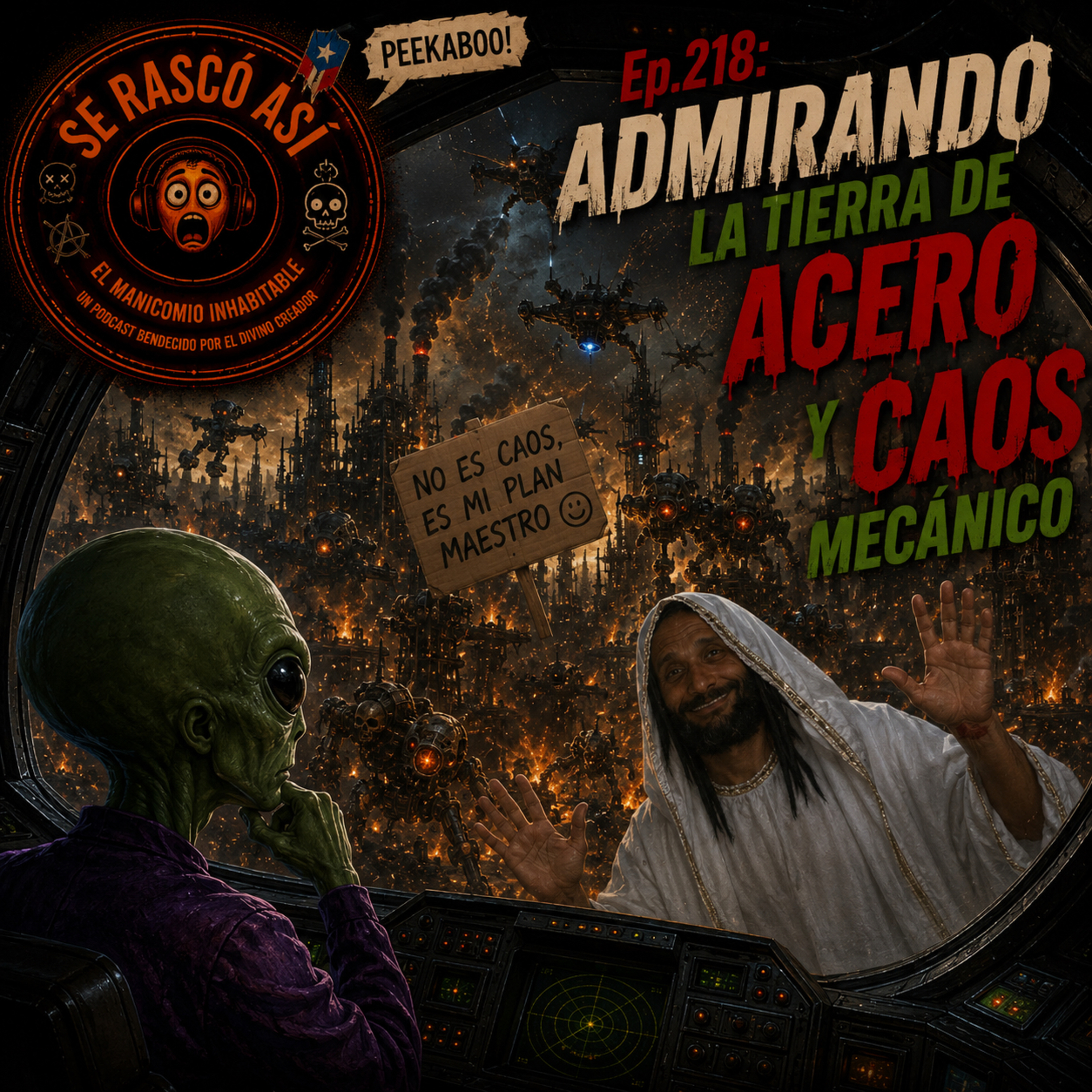 Ep.218: Admirando la Tierra de Acero y Caos Mecánico episode artwork