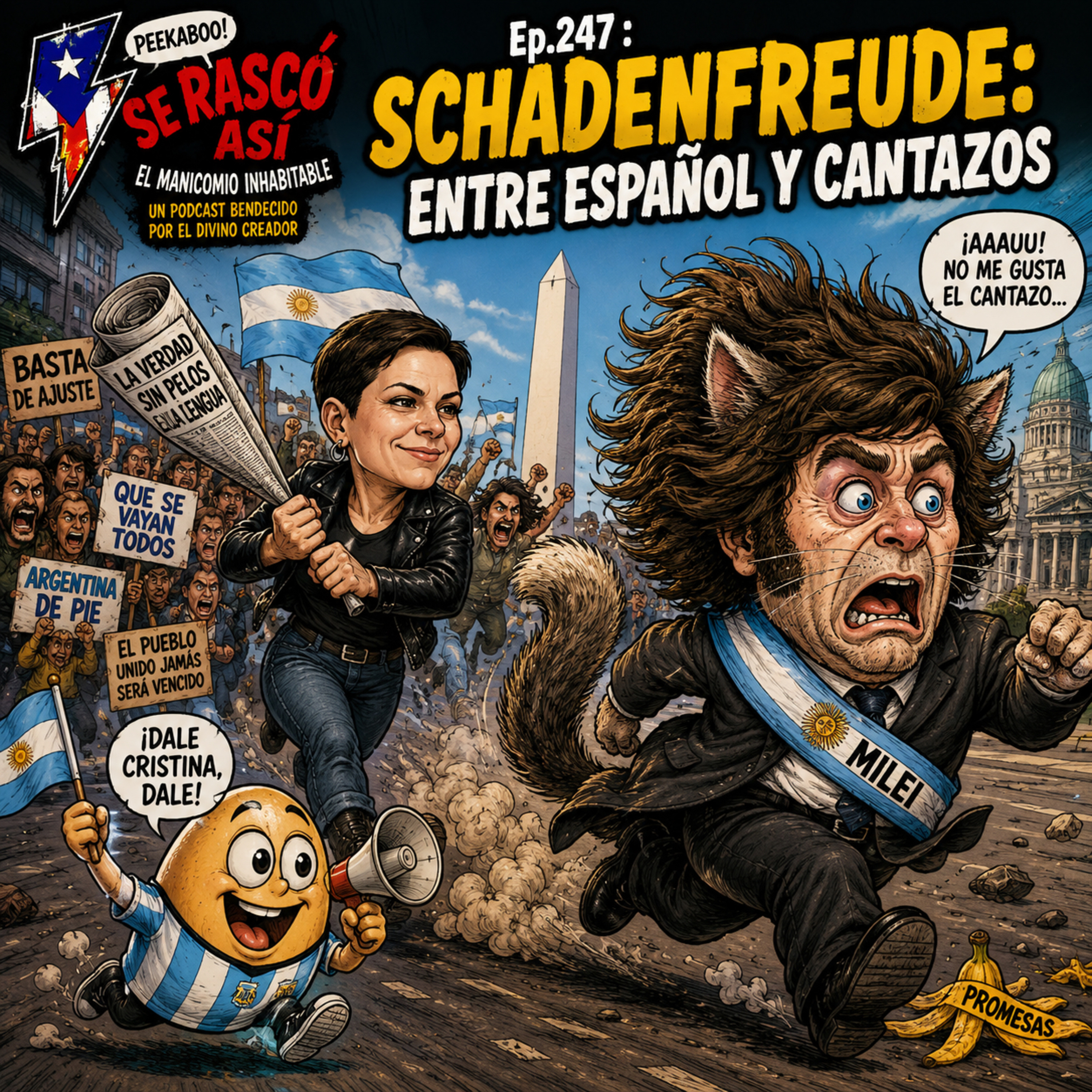 Ep.247 : Schadenfreude: Entre Español y Cantazos episode artwork