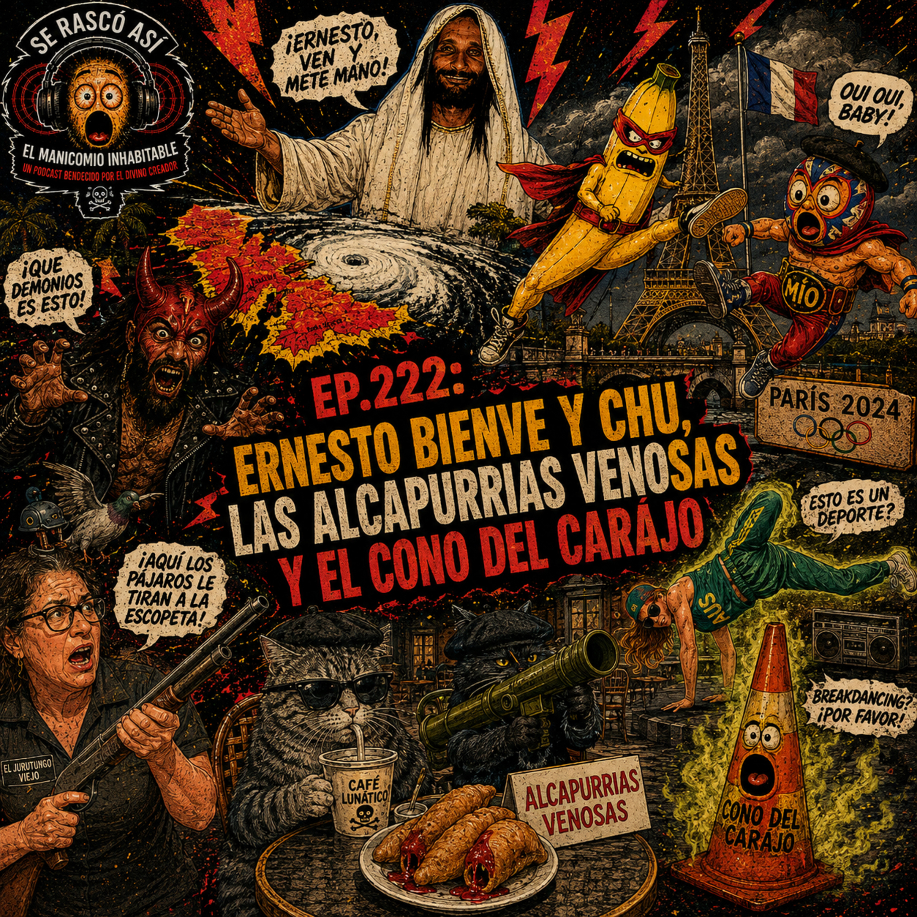 Ep.222: Ernesto Bienve Y Chu, Las Alcapurrias Venosas y El Cono del Carájo episode artwork