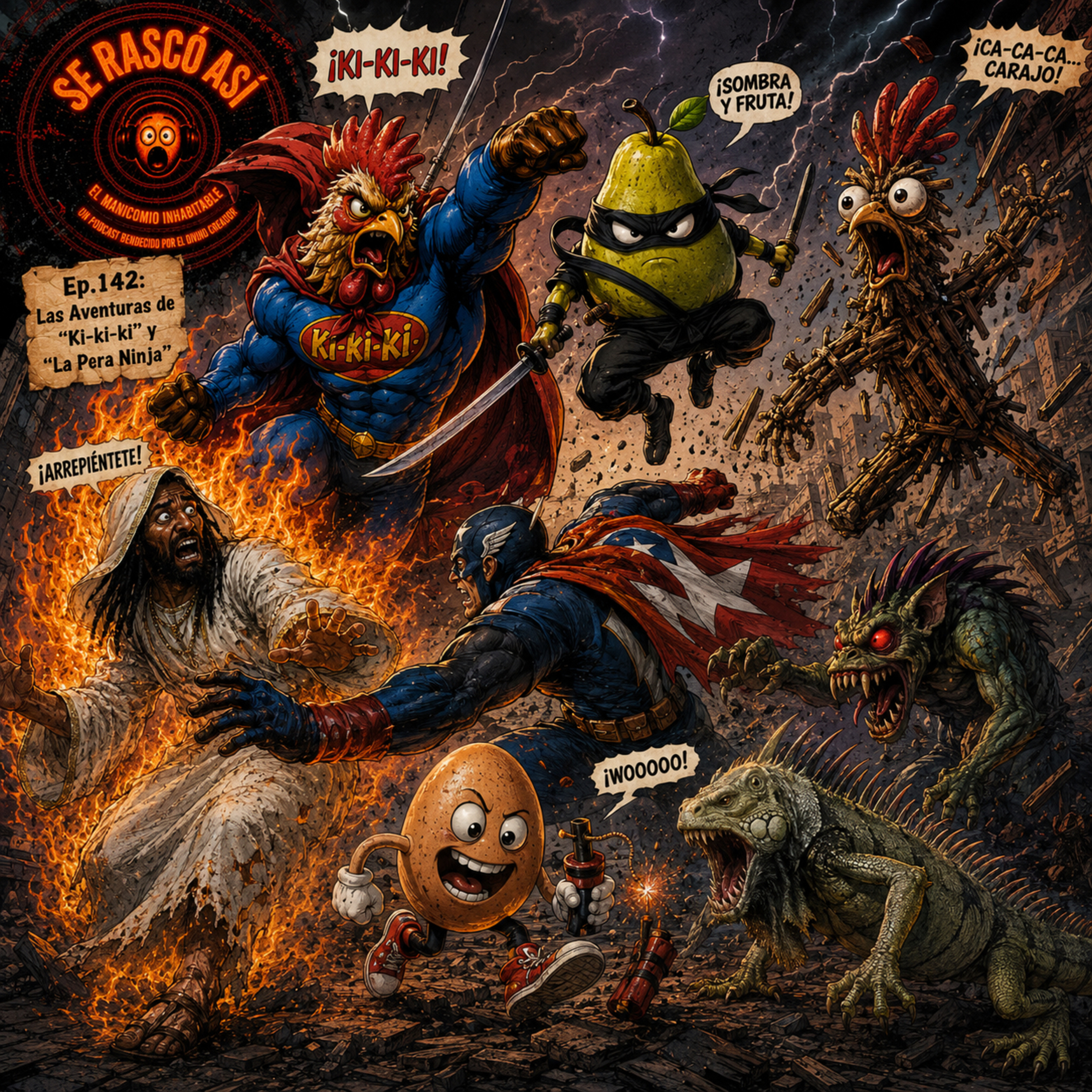 Ep.142: Las Aventuras de “Ki-ki-ki” y “La Pera Ninja” episode artwork