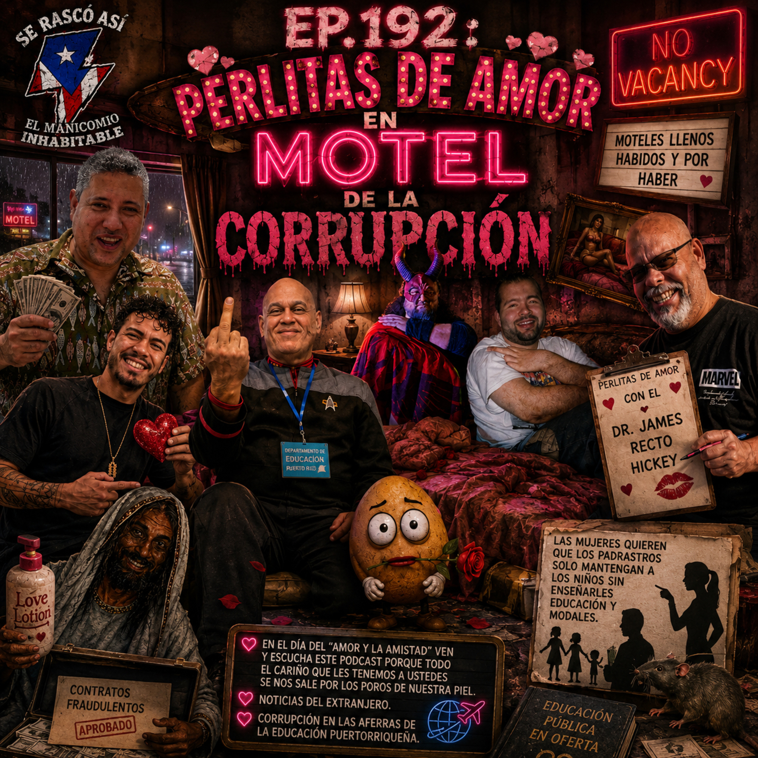 Portada de Se Rascó Así: ¡El Manicomio Inhabitable!