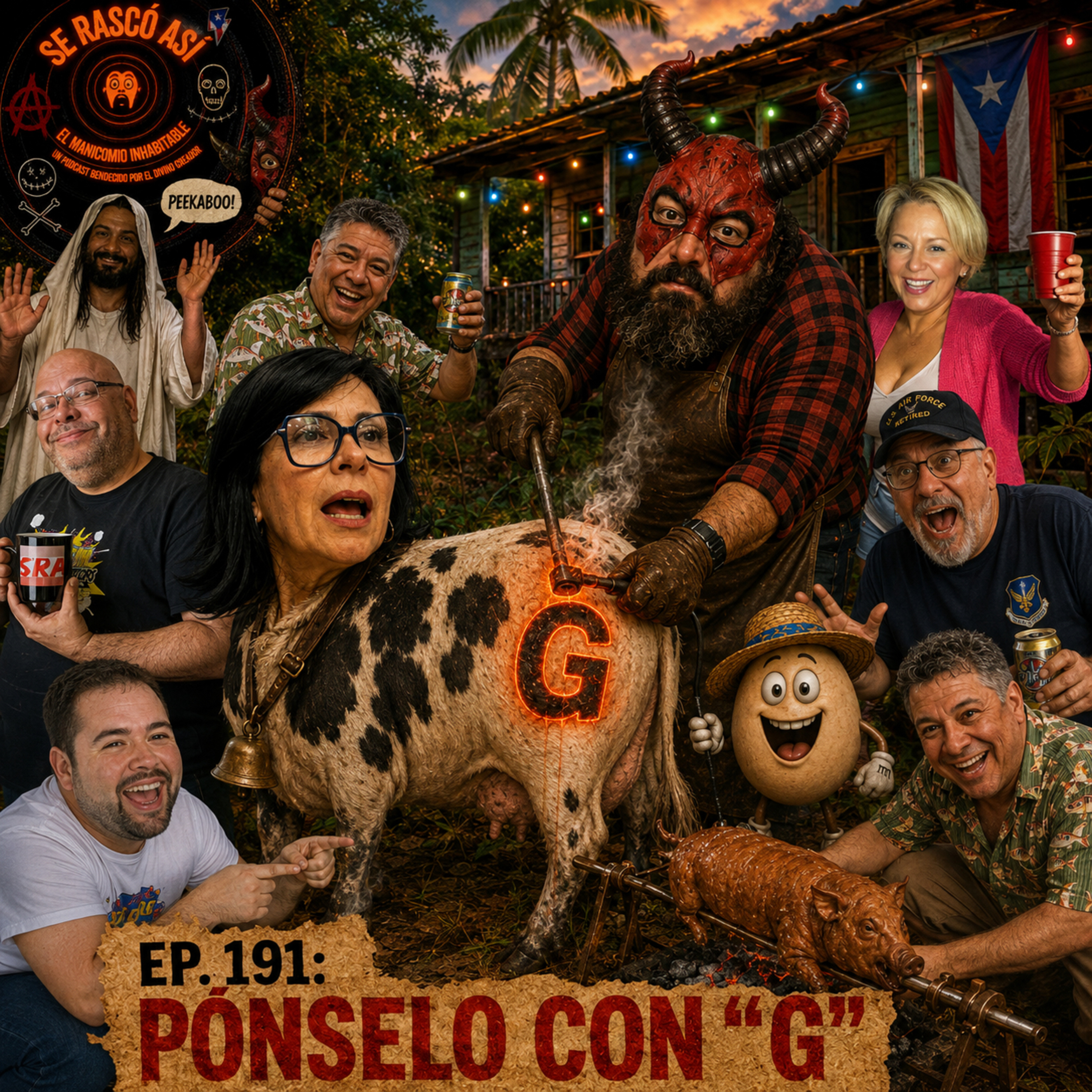 Portada de Se Rascó Así: ¡El Manicomio Inhabitable!