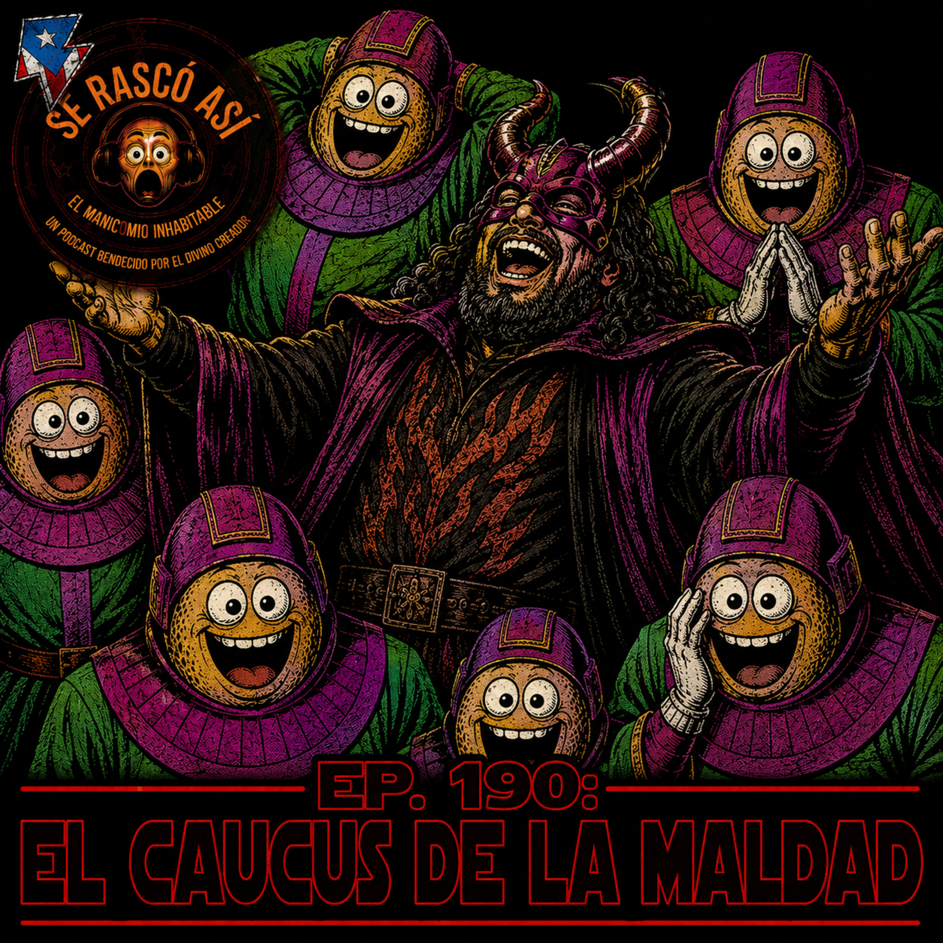 Portada de Se Rascó Así: ¡El Manicomio Inhabitable!