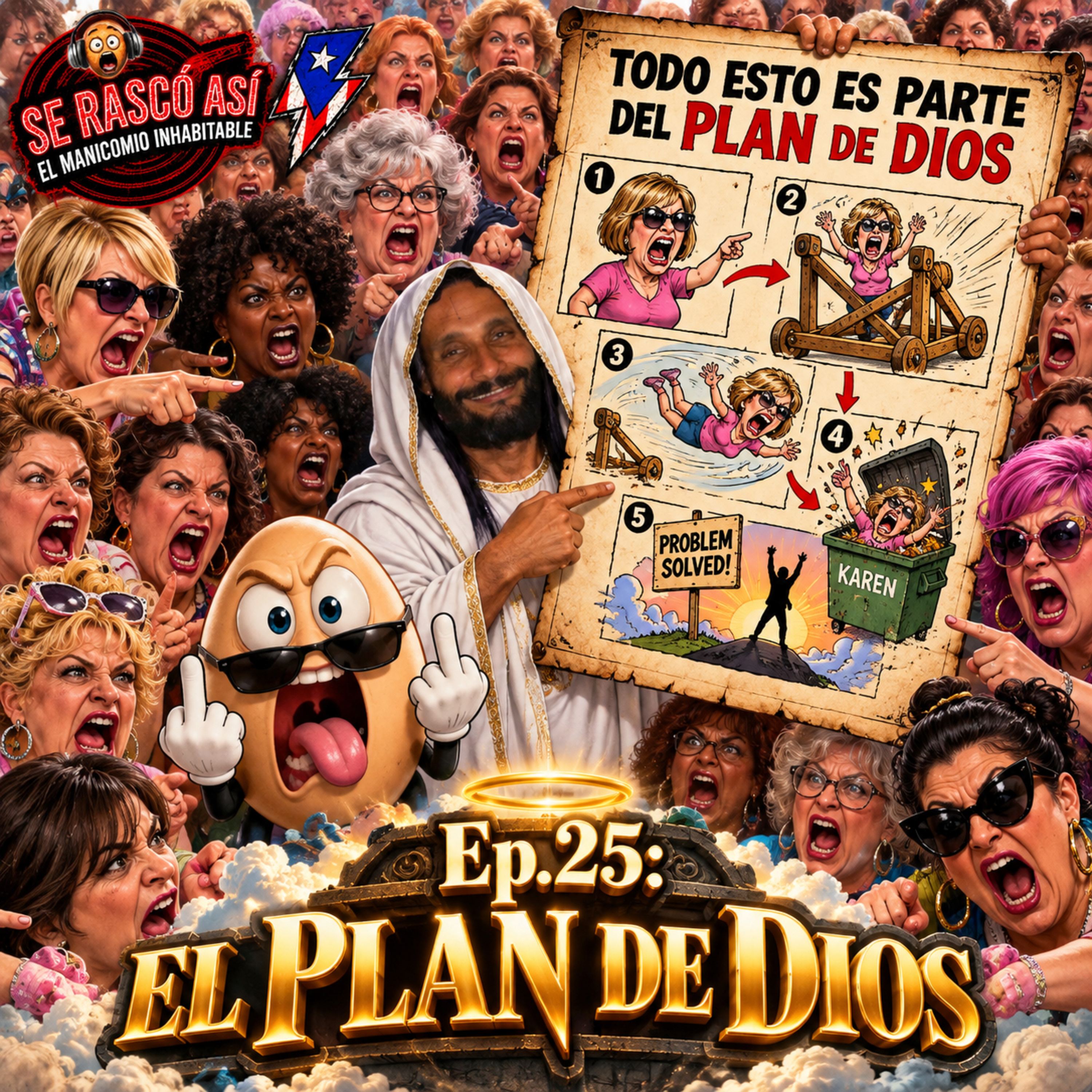Portada de Se Rascó Así: ¡El Manicomio Inhabitable!