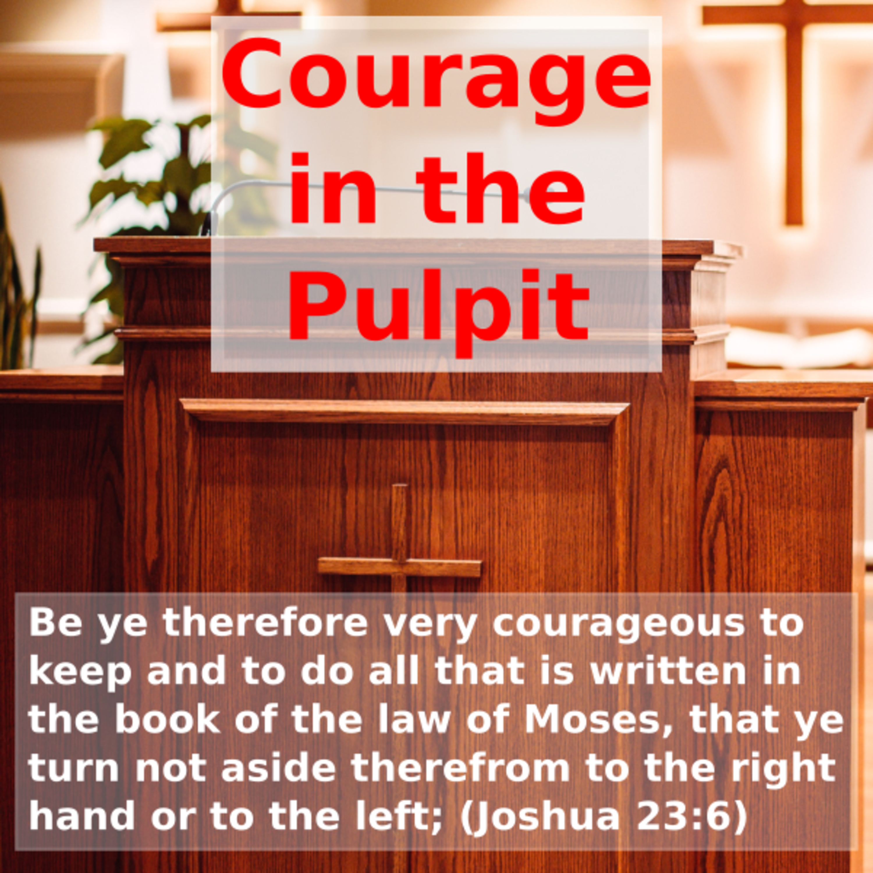 Courage Needed in the Pulpit episode artwork