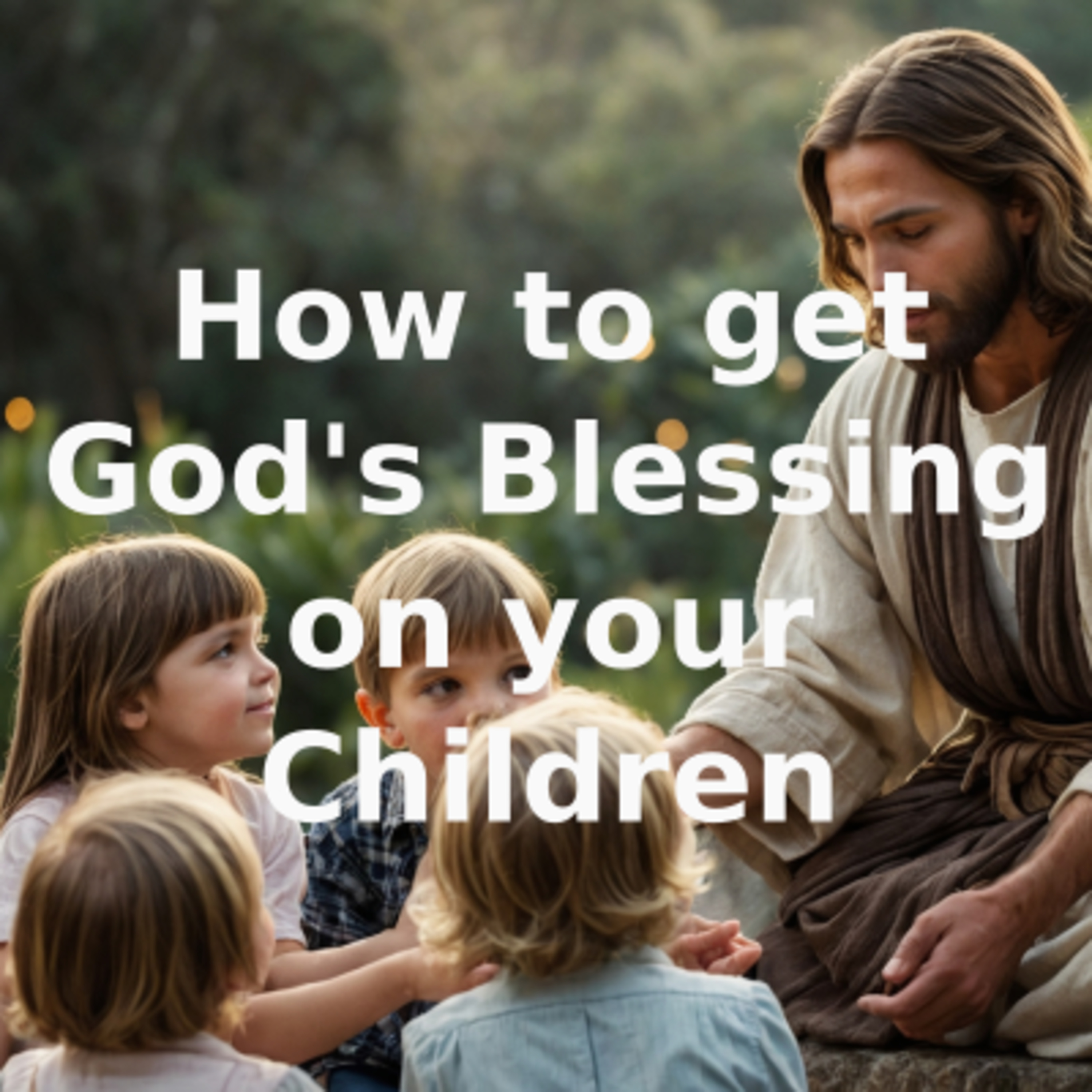 How to get God's Blessing on your Children episode artwork