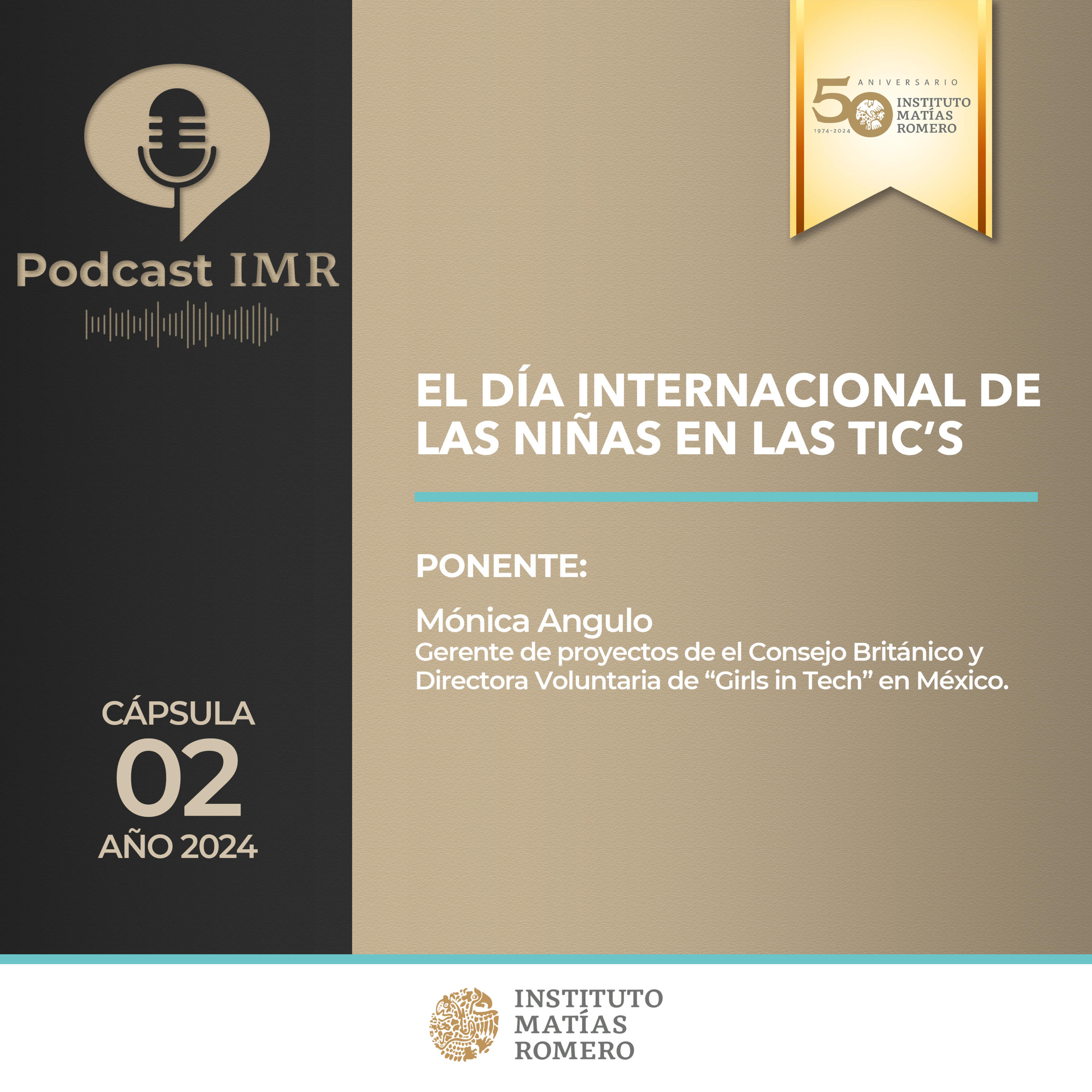 Cápsula IMR - El Día Internacional de las niñas en las TIC's episode artwork