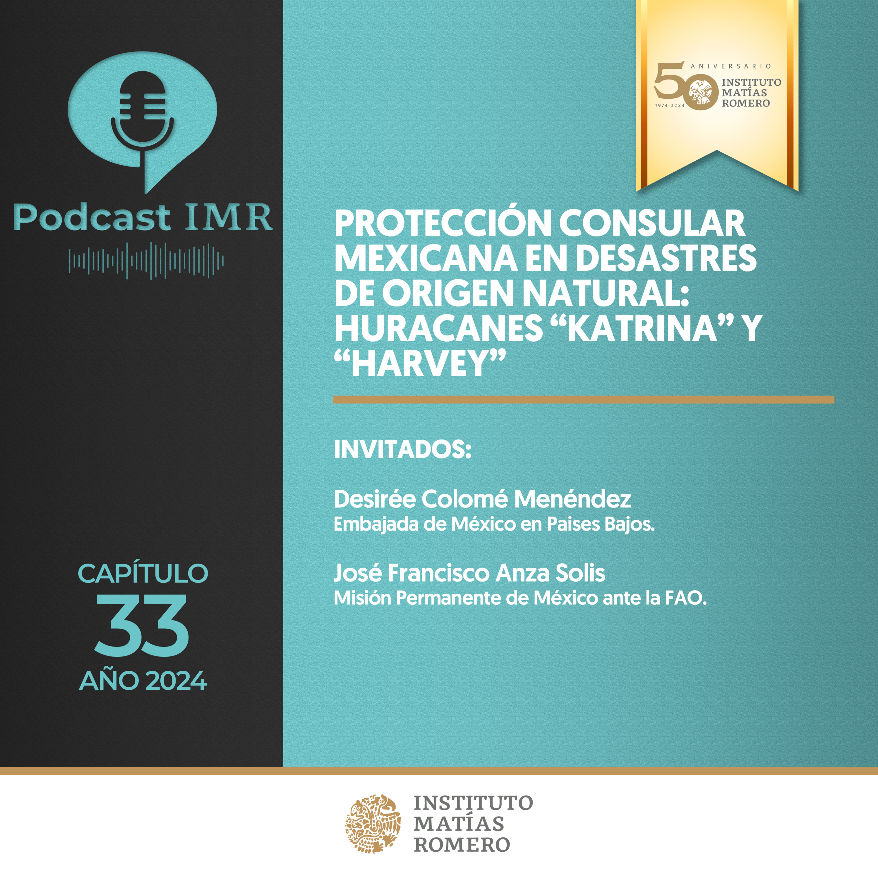 Protección Consular Mexicana en desastres de origen natural: Huracanes "Katrina" y "Harvey" episode artwork