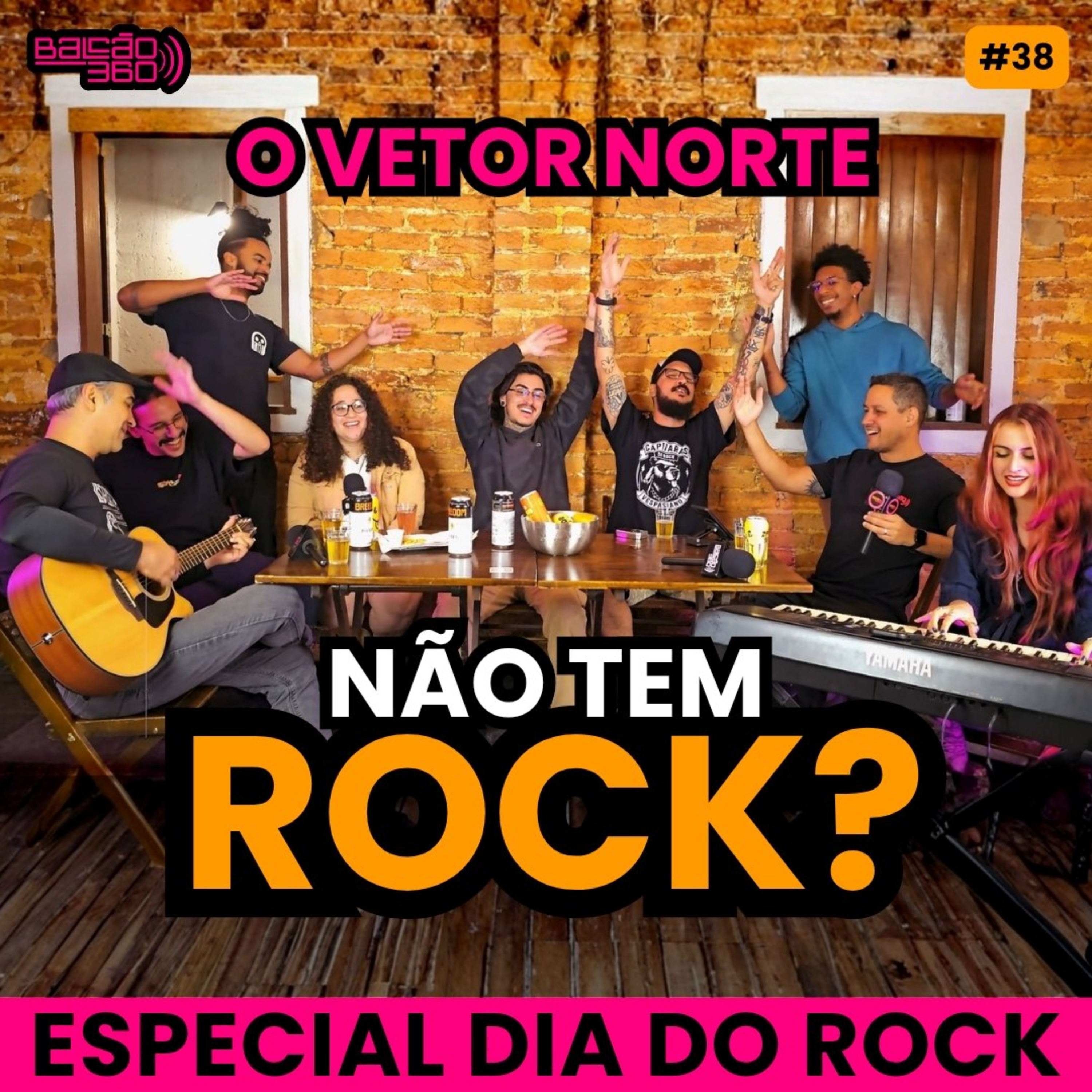 O ROCK DO VETOR NORTE ESTÁ VIVO? | Especial Dia do Rock | Balcão360 EP.38 episode artwork