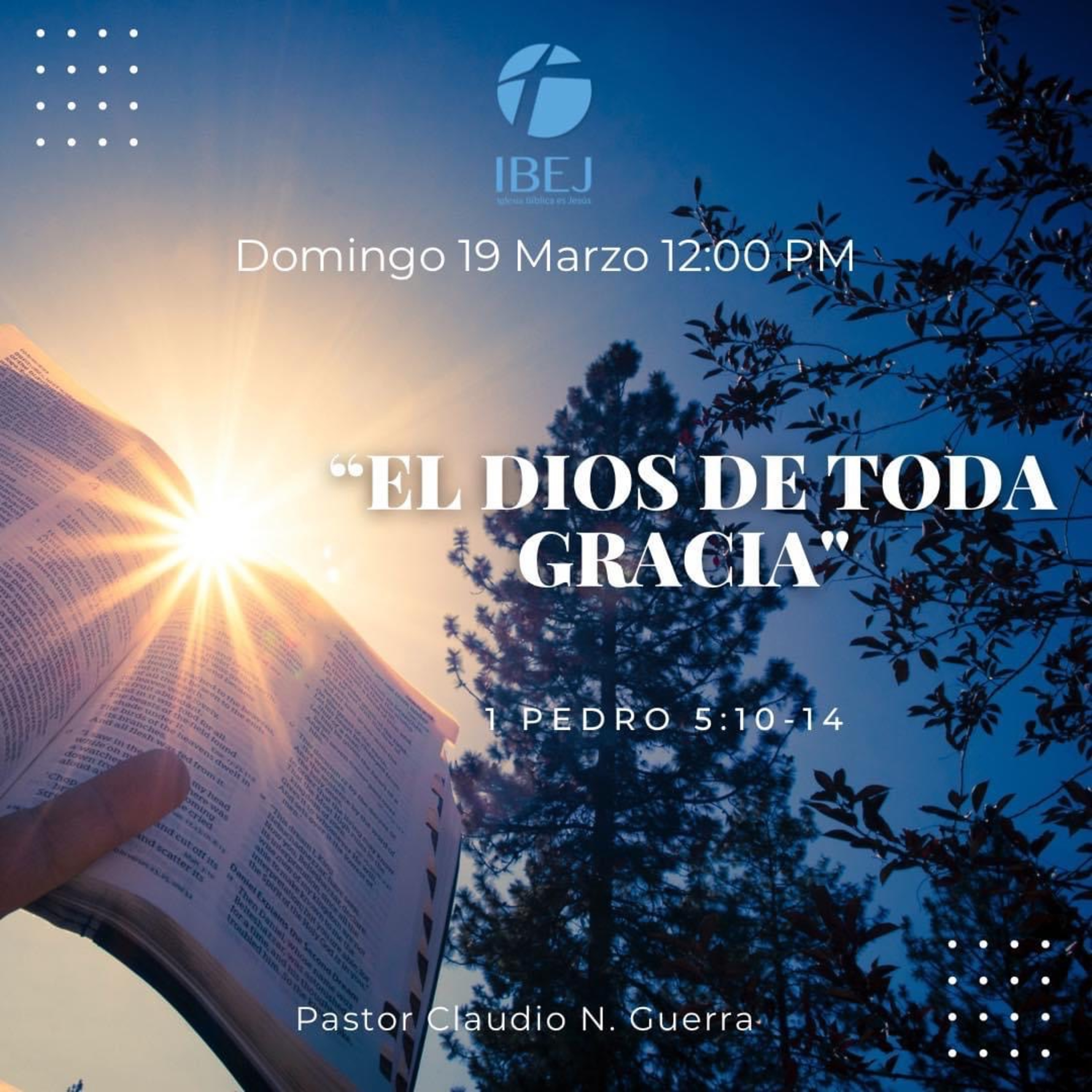 Predicación dominical: "El Dios de toda Gracia" episode artwork