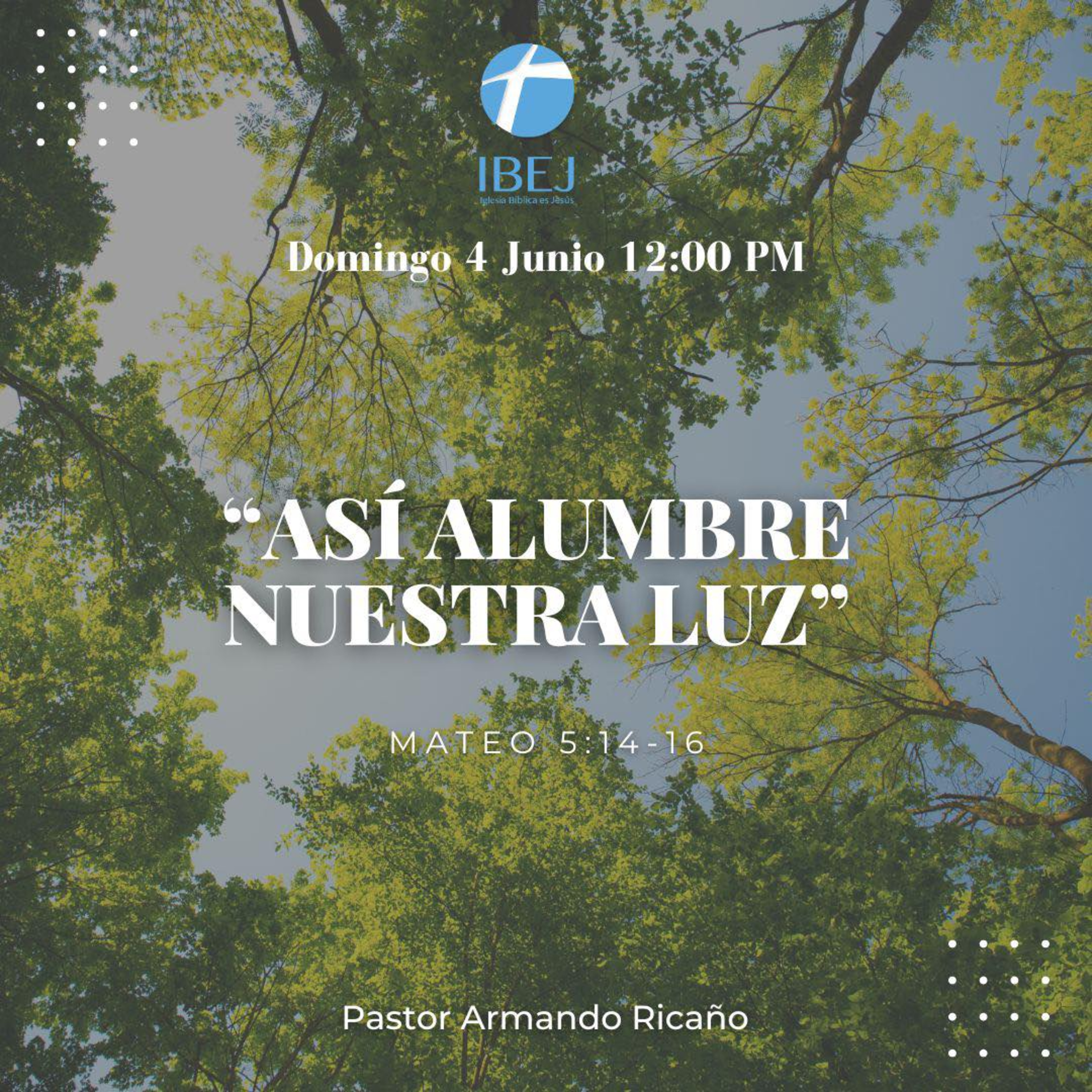 Predicación dominical: "Así alumbre nuestra luz" episode artwork