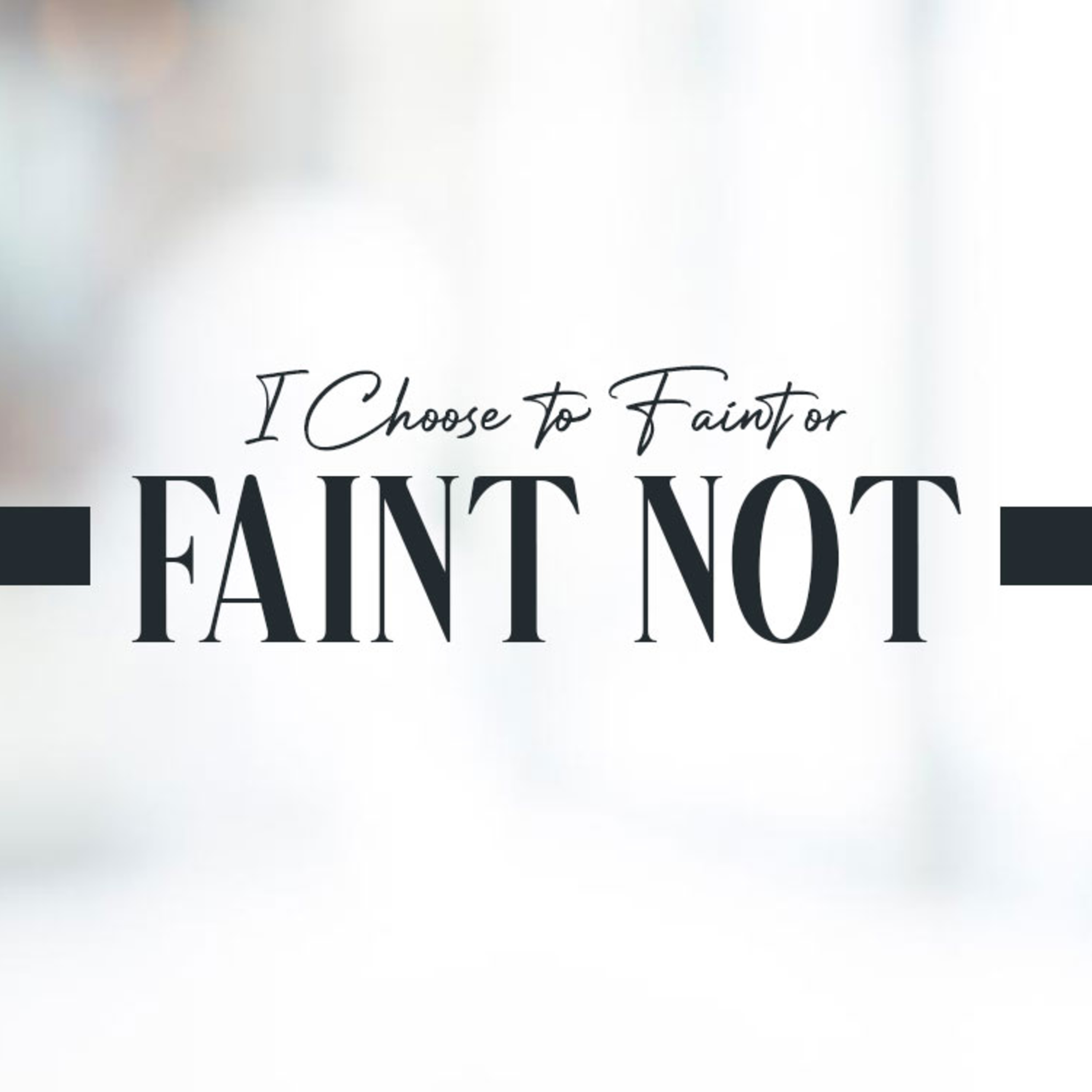 I Choose to Faint or Faint Not episode artwork