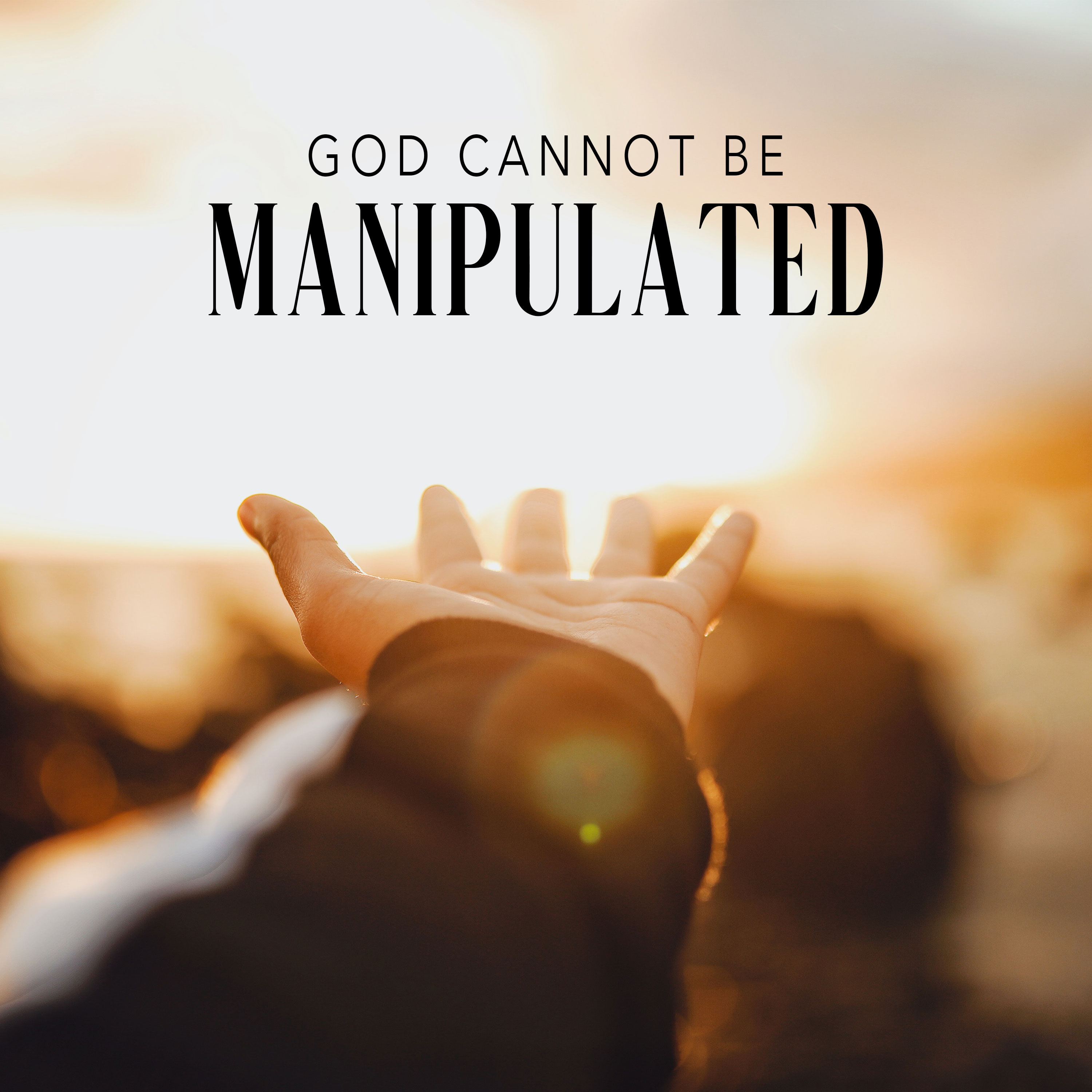 God Cannot Be Manipulated episode artwork